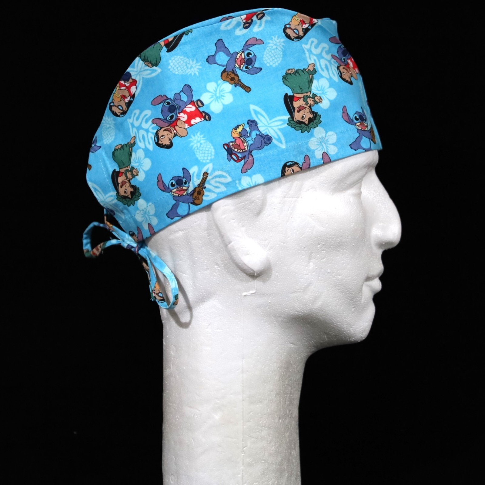 Lilo & Stitch Forever All Over Theme Scrub Hat