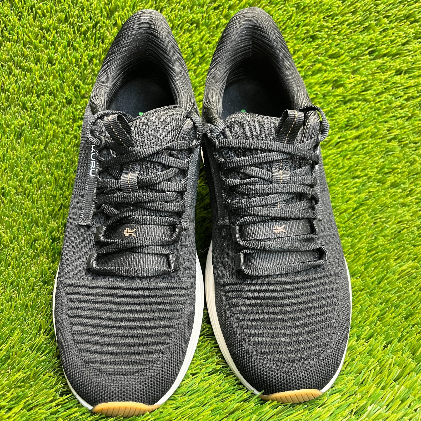 Kuru Atom 2 Womens Size 9D Black White Athletic Running Walking Shoes Sneakers