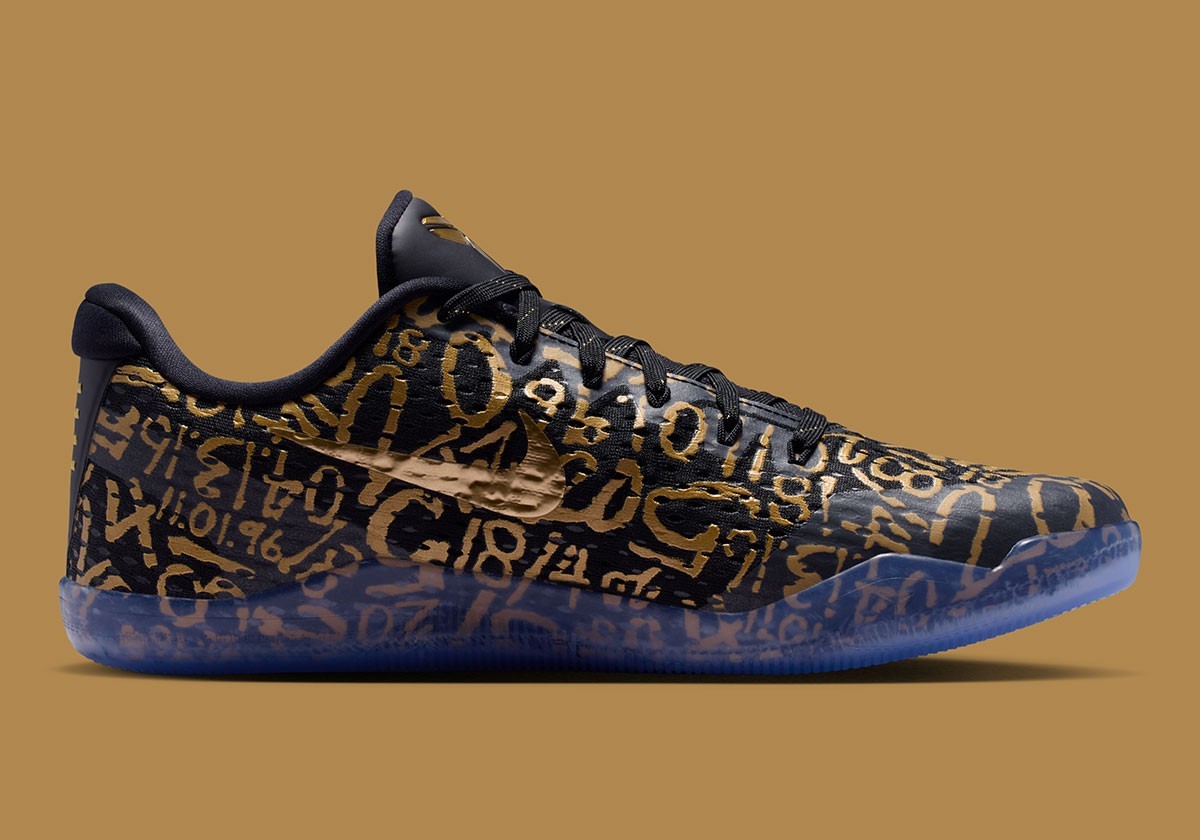 Nike Kobe 11 Protro Mamba Day Men’s Black & Gold Sports Sneaker IU4902-900