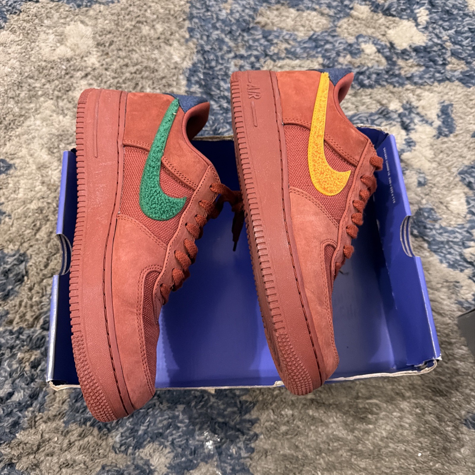 Nike Air Force 1 Low La Familia Redstone DV5153-600 Size 9 Men’s 10.5 Women’s