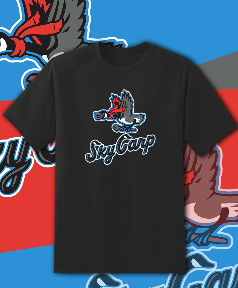 Beloit Sky Carp Team Logo Milb T Shirt Youth M – Adult 6XL Fast Ship!