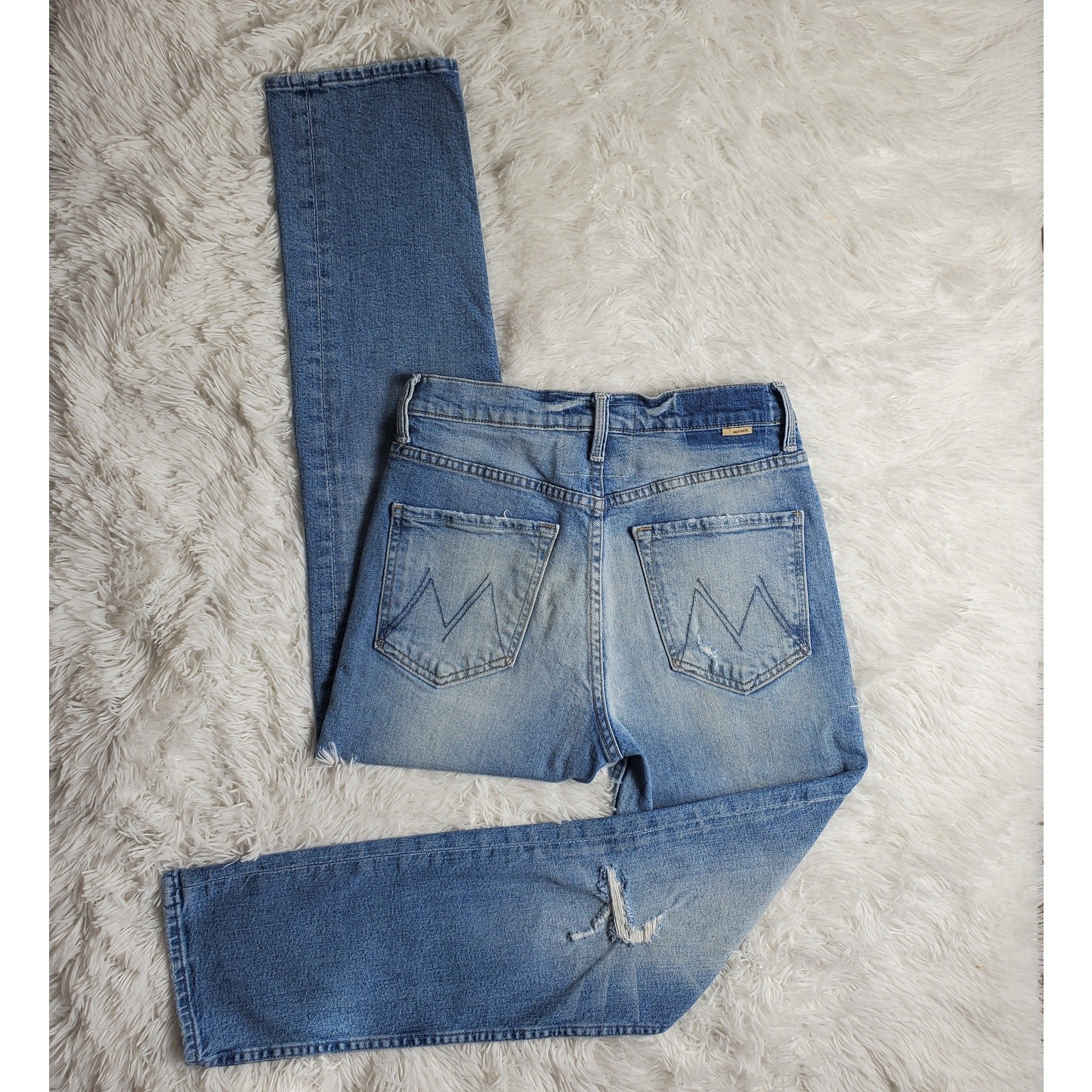 Mother Tomcat Straight Ankle Jeans 26 / 2