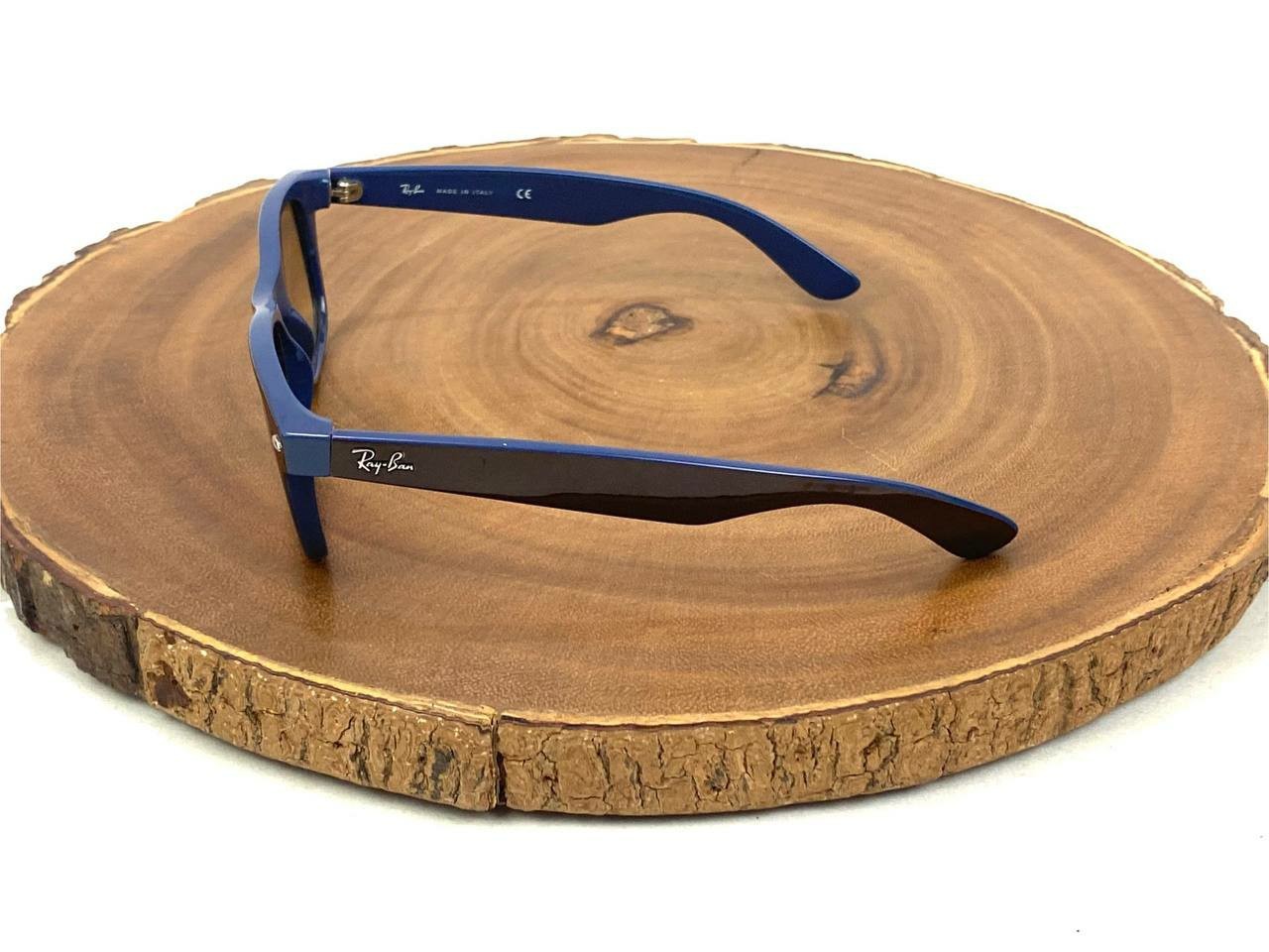 Ray Ban Sunglasses FRAME ONLY NEW WAYFARER RB 2132 874/51 Blue 55 18 mm Italy