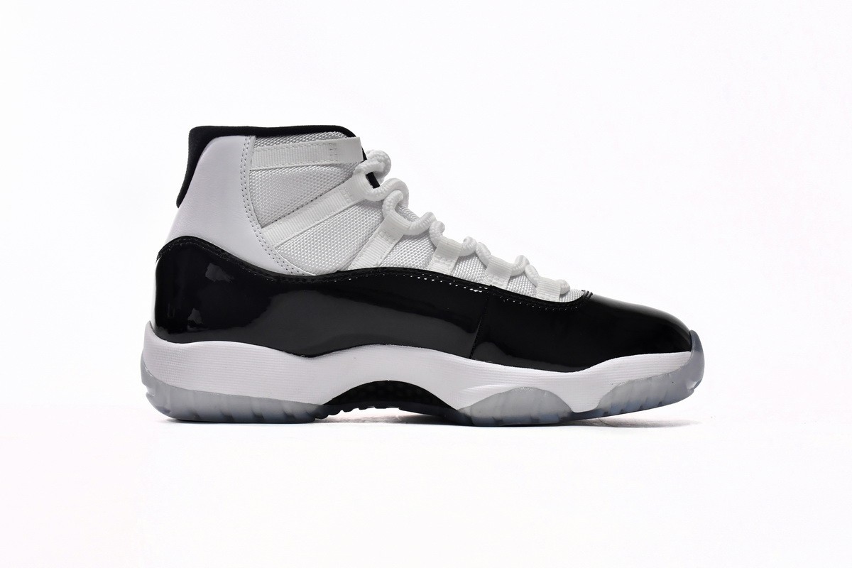 Air Jordan 11 Retro “Concord” White Black Men’s Sneakers