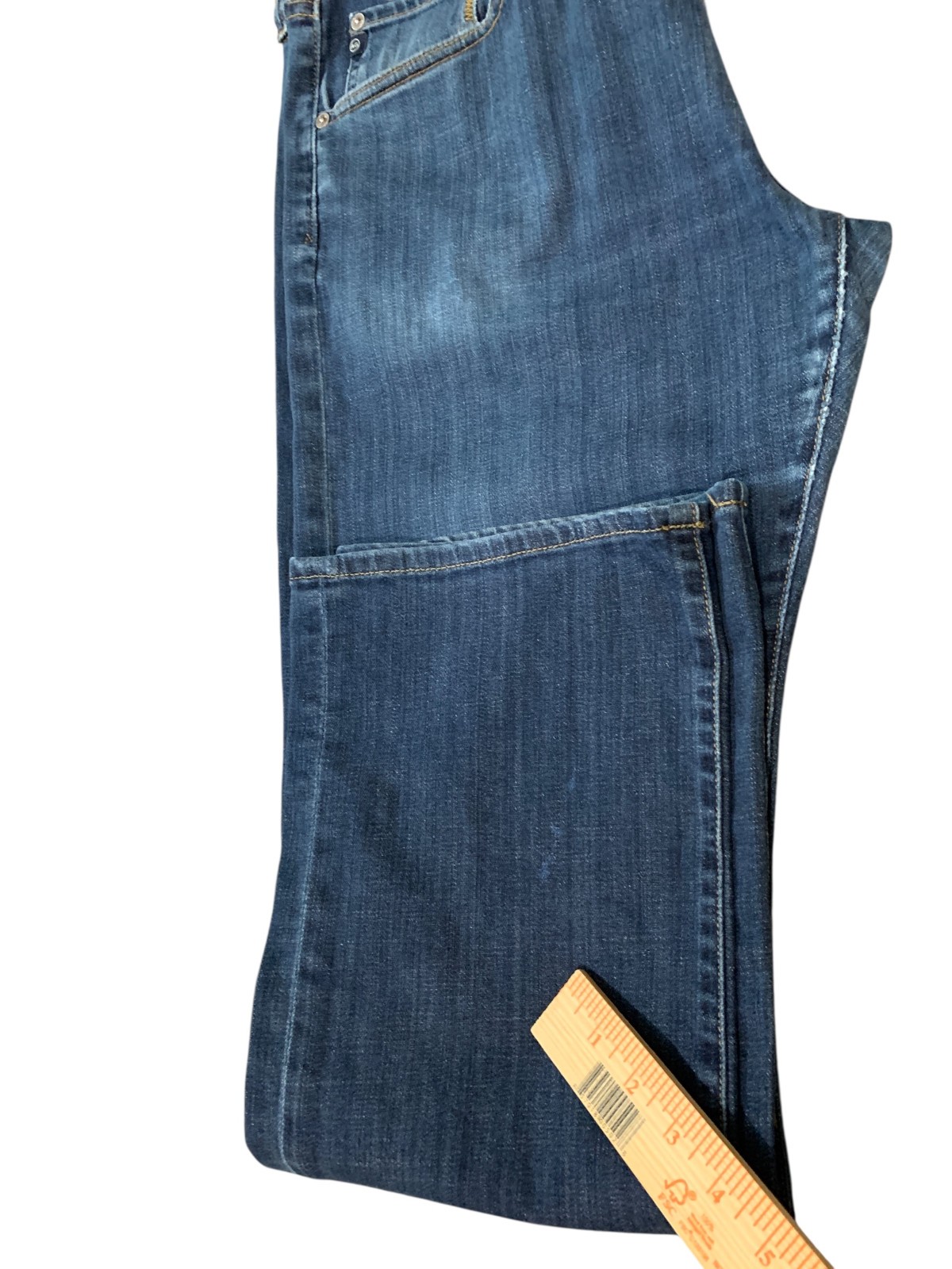 AG Adriano Goldschmied The Protégé Jeans Mens 36×32 Whiskering Med Wash Made USA