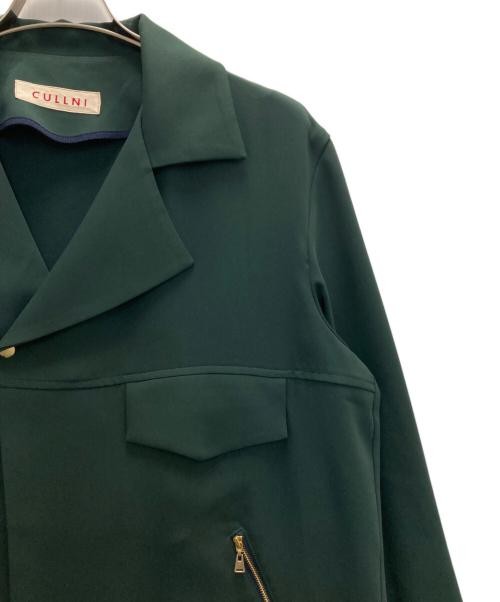 CULLNI Double-breasted jacket green 19-SS-019