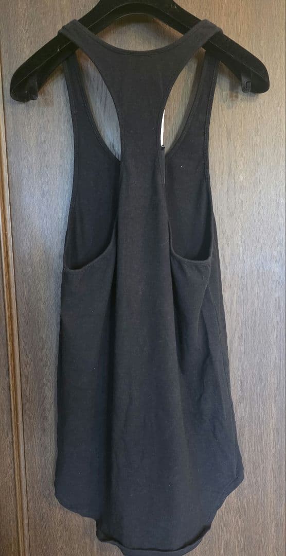 Ann Demeulemeester Black Logo Tank Top Size XS(SS)