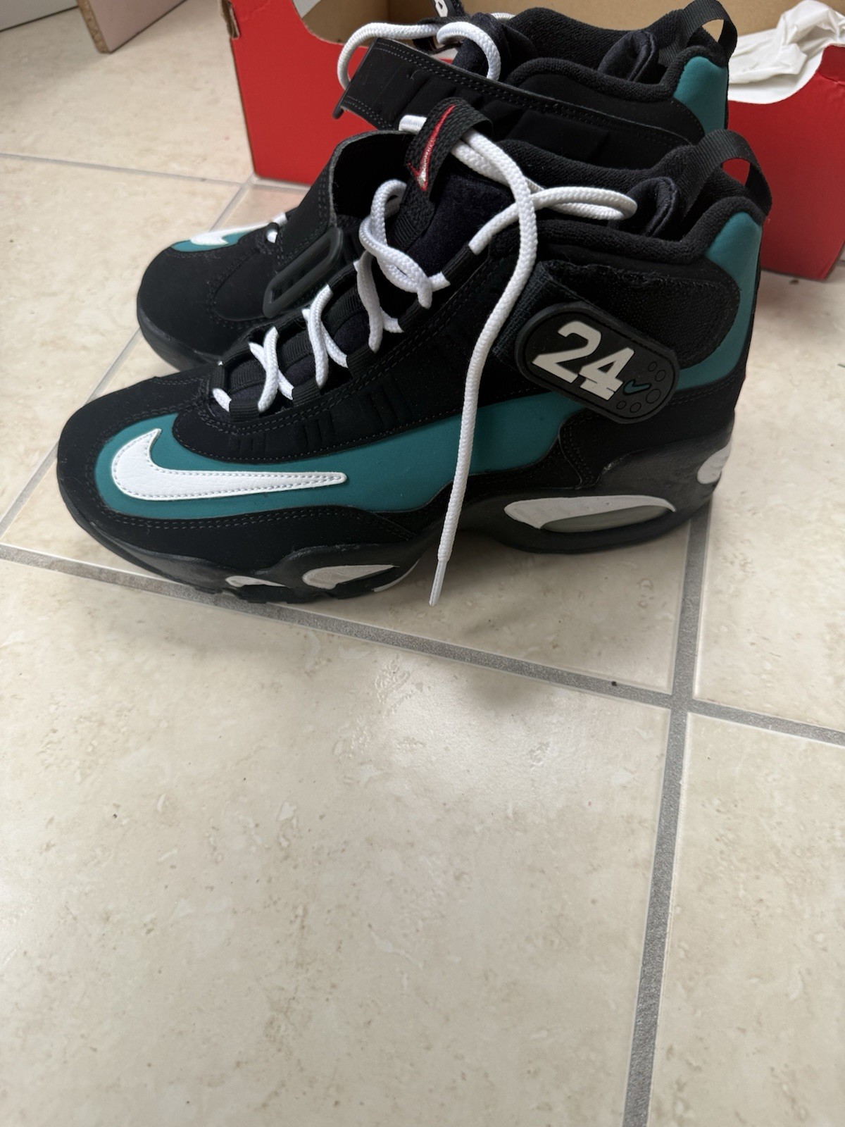 Nike Air Griffey Max 1 Kids Black/Teal/White 7 DM8331-003
