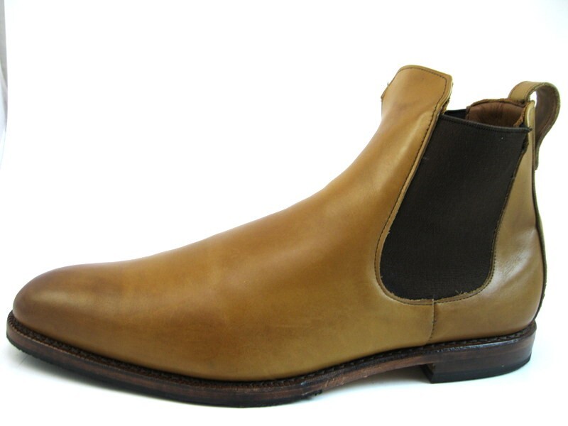 Allen Edmonds “LIVERPOOL” Men’s Leather Chelsea Boots 11 D Walnut (375N)