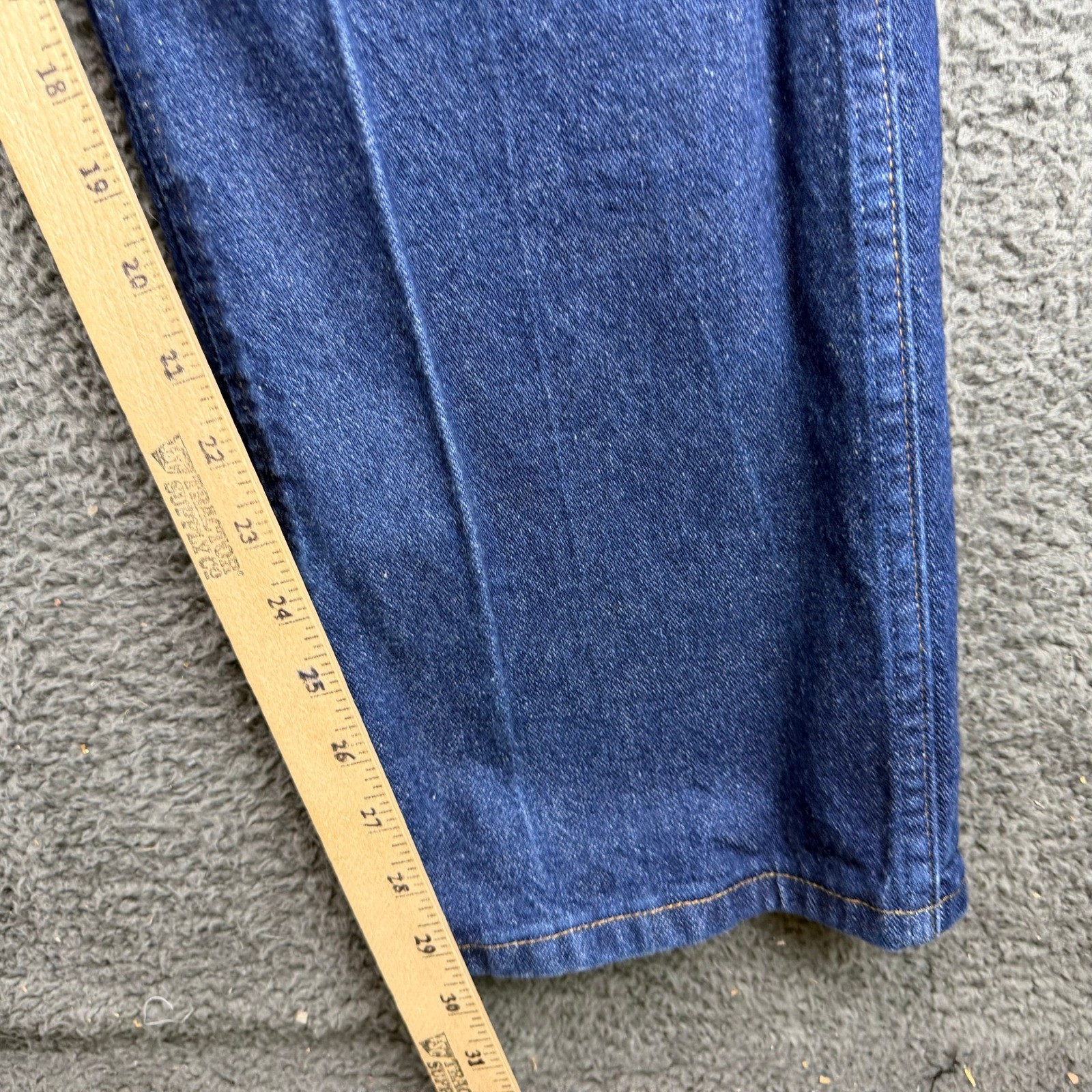 Wrangler 47MWZ Regular Fit Mens Blue Jeans 36×30 Dark Wash Denim 47MWZPW