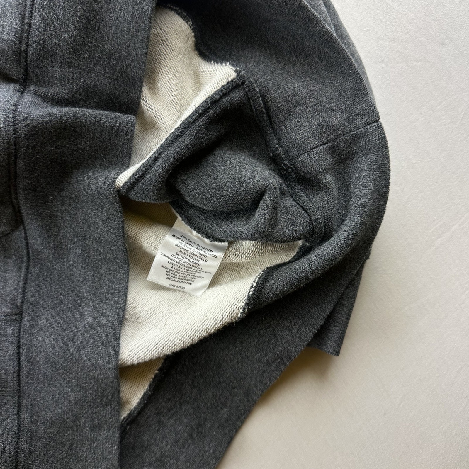 Ovo October’s Very Own Classic Owl Logo Hoodie Charcoal Grey – M