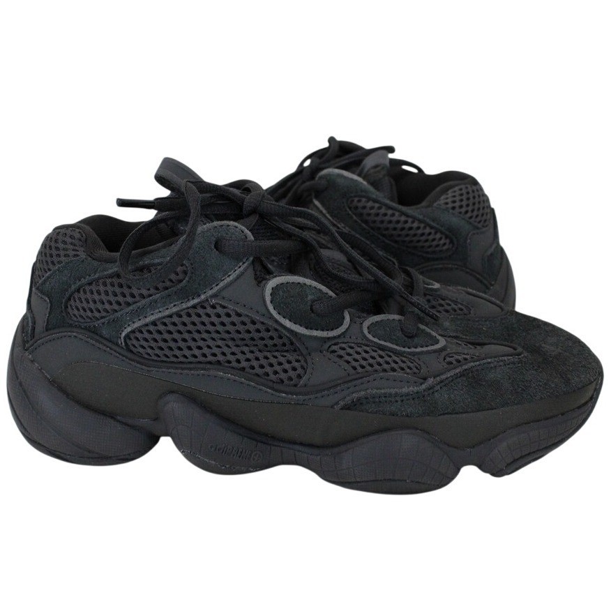 Adidas Yeezy 500 Utility Black Sneakers F36640 Mens 6.5 Womens 8 Low Top Shoes