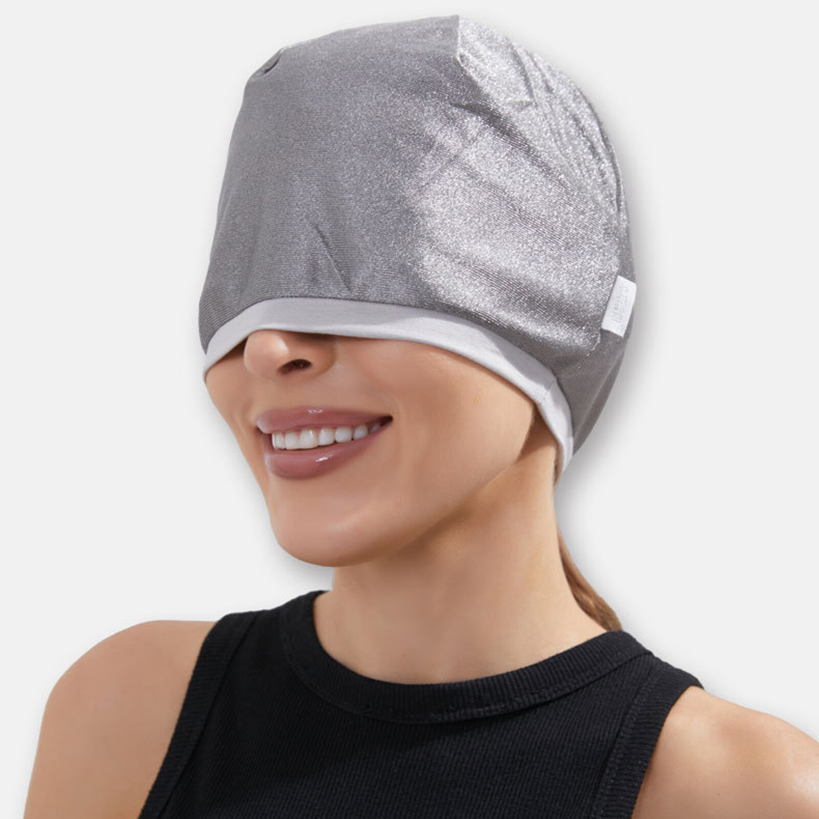 Silver Fiber EMF RF Protection Hat Anti Radiation Shield Large Size
