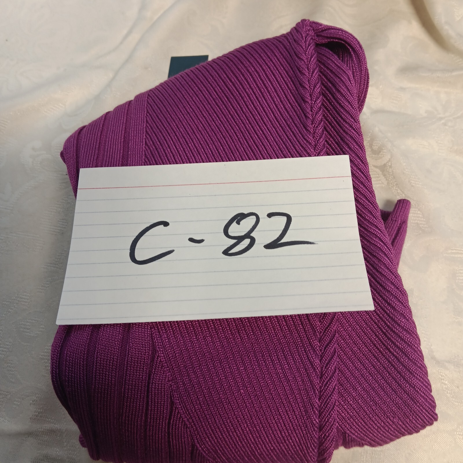 whbm Womens Long Sleeve Rib Turtleneck Sweater Baie/Purple XS $85