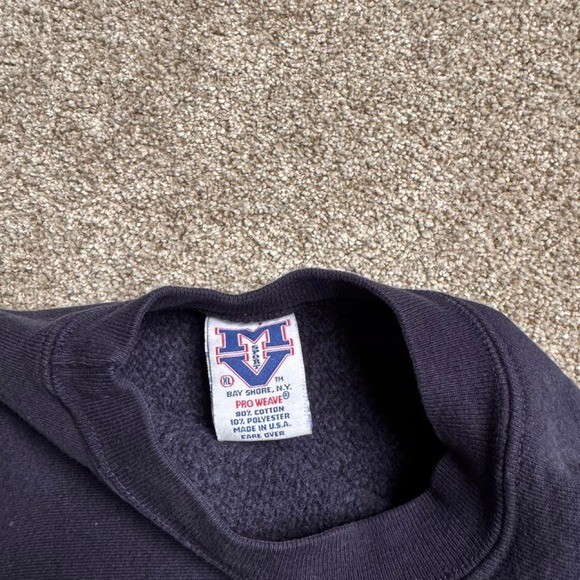 VINTAGE NAVY MV SPORT “GEORGETOWN” SWEATSHIRT