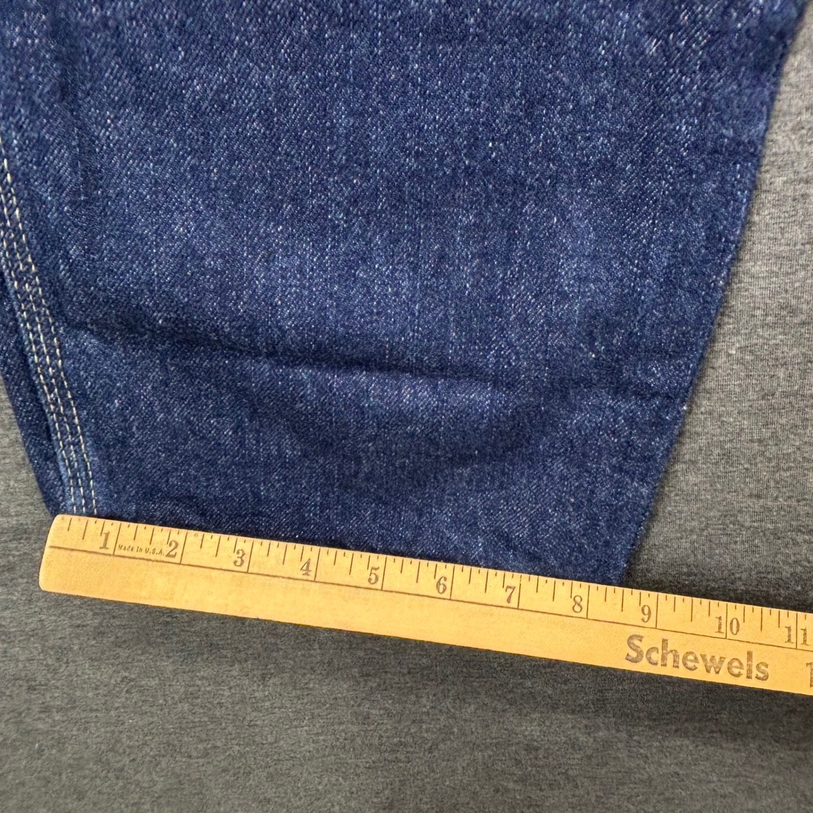Dickies Carpenter Jeans Mens 36X34 Relaxed Fit Blue Utility Loop Pockets NEW