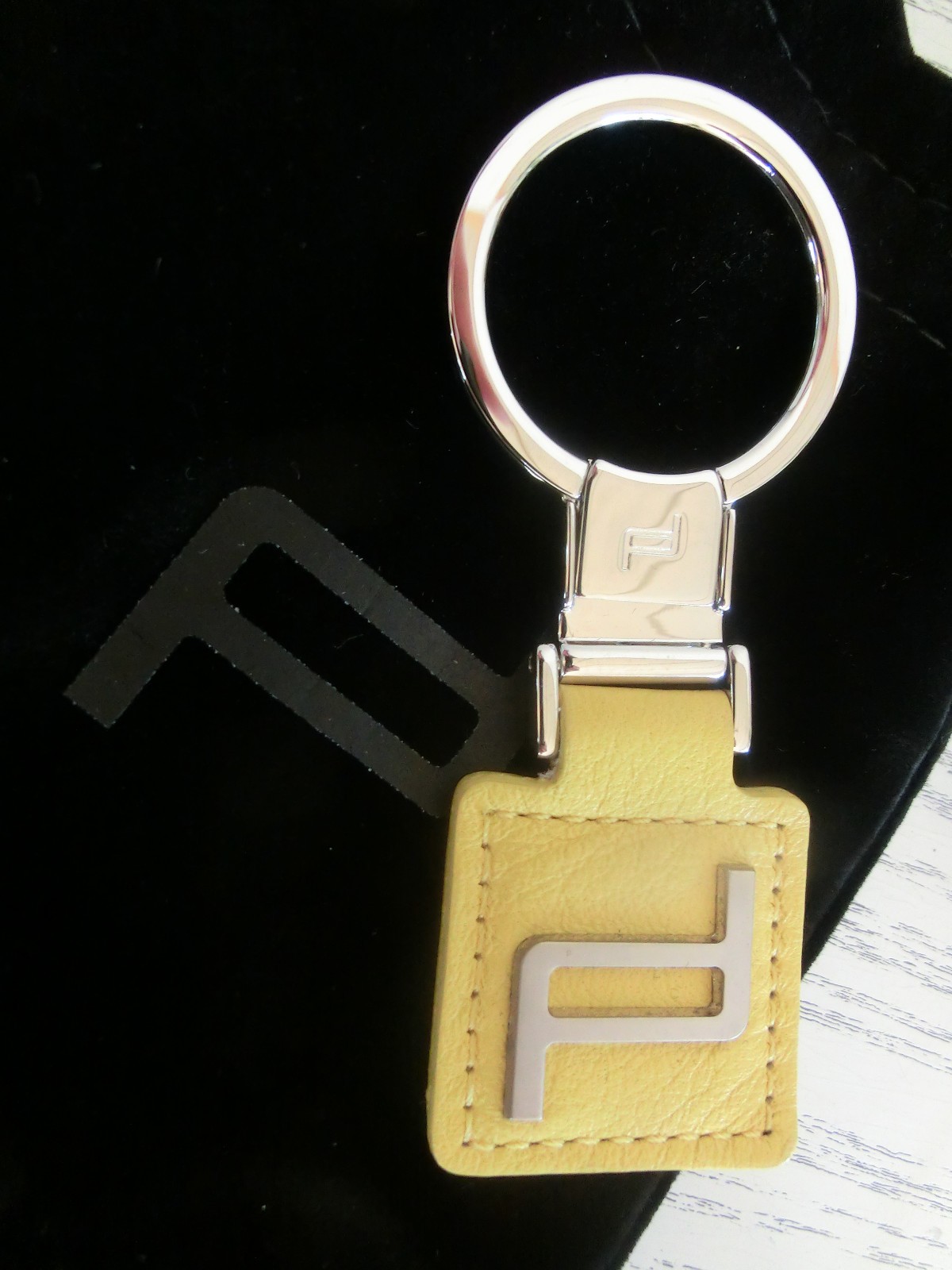 Porsche Design keyring keyring icon leather money keyholder