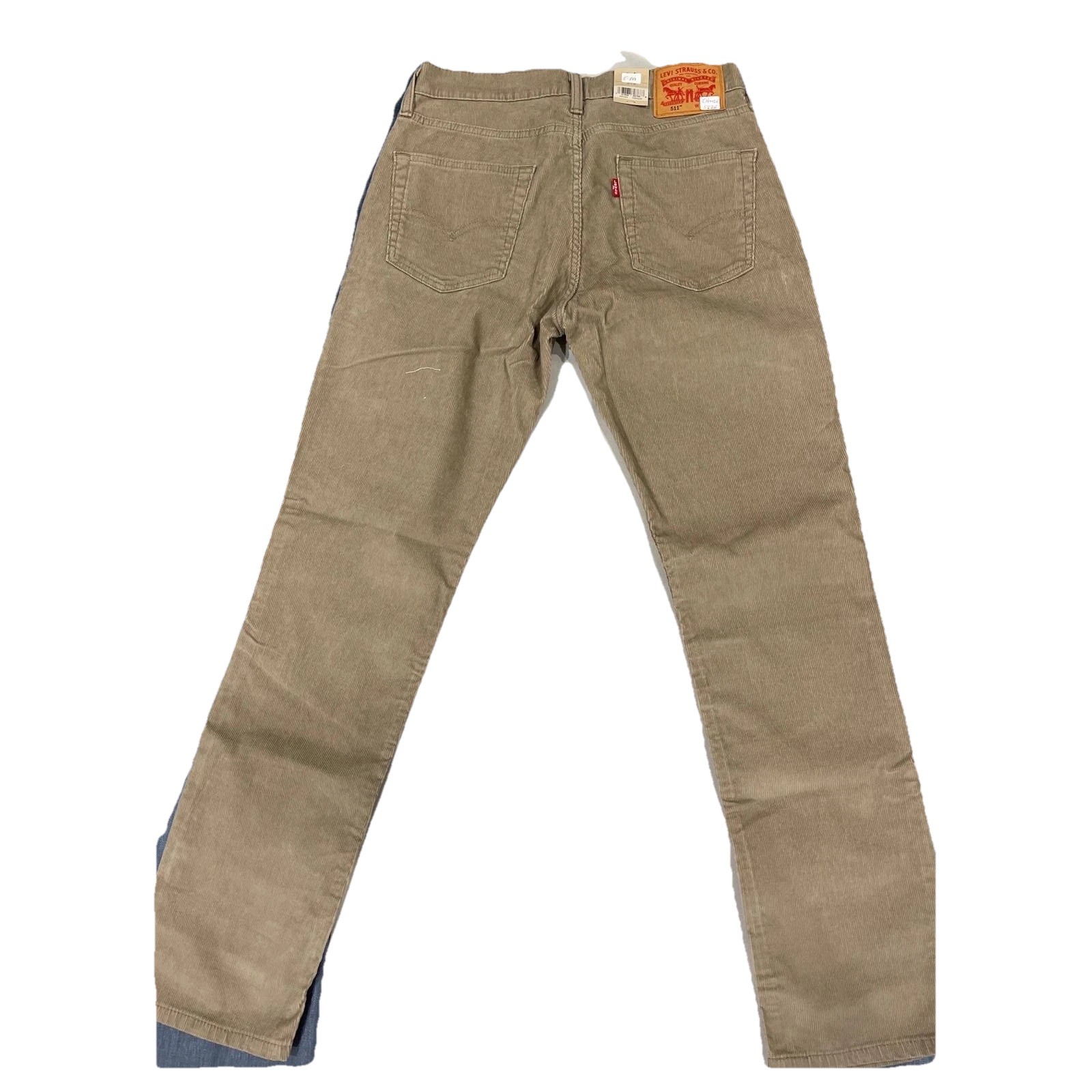 Levi 511 Slim Fit Corduroy Pants Beige Tan Choose Size,