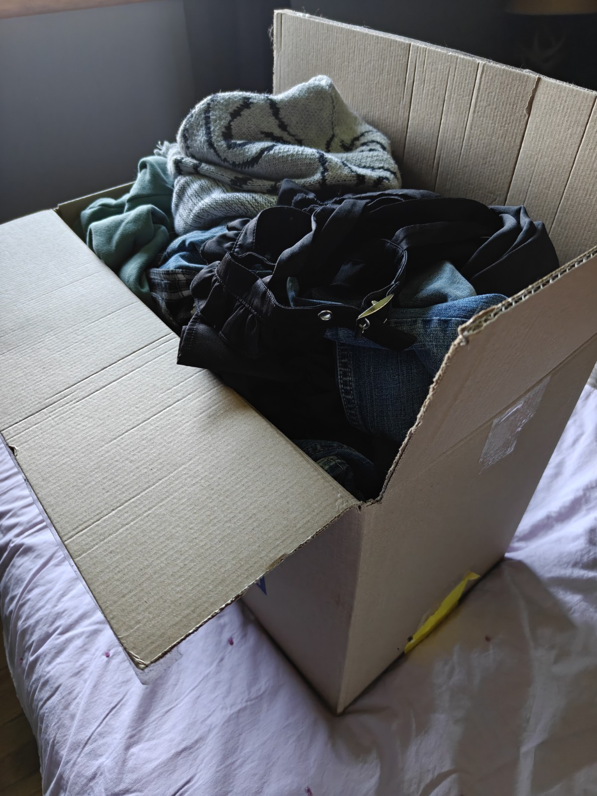 Unisex Multicolor Mixed Clothing sizes Box Lot Assorted Garments mystery box