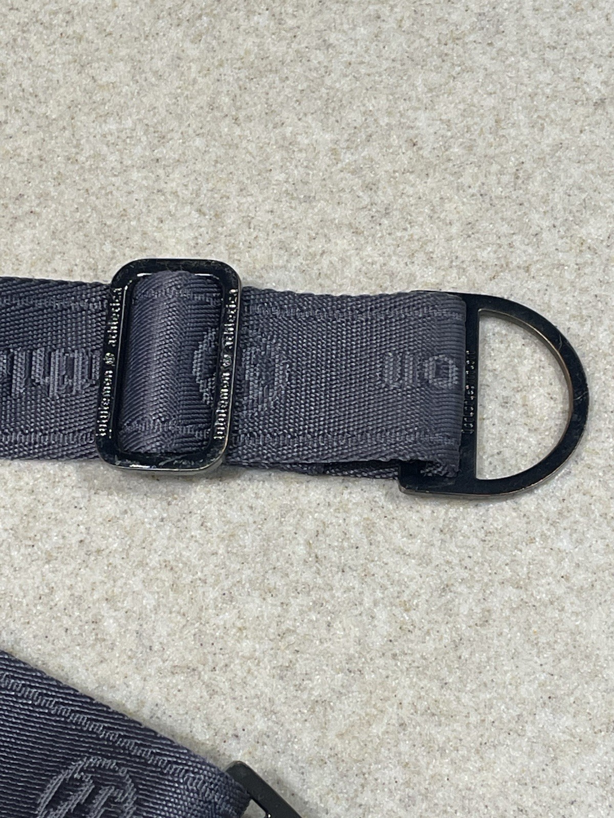 Lululemon Replacement Crossbody Strap Adjustable Detachable 1.5″ Gray/Turquoise