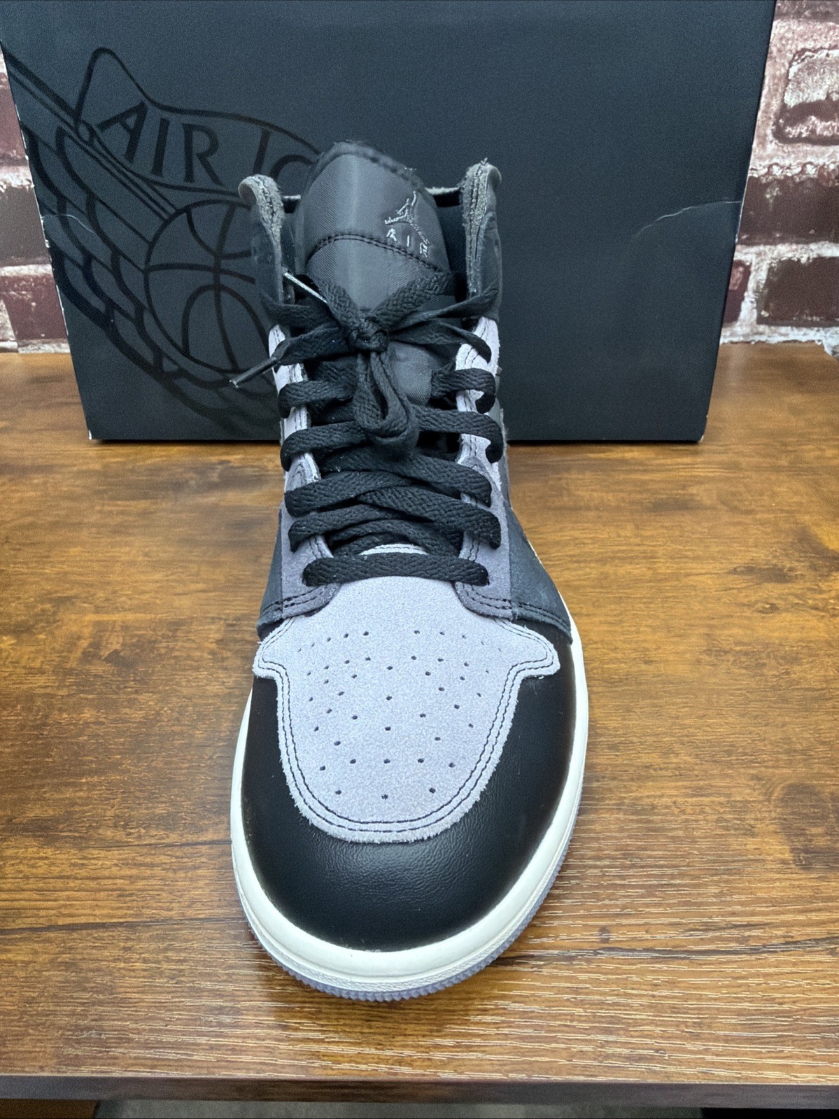 Nike Air Jordan 1 Mid SE Craft ‘Inside Out – Black’ DM9652 001 US Men’s 11 NIB
