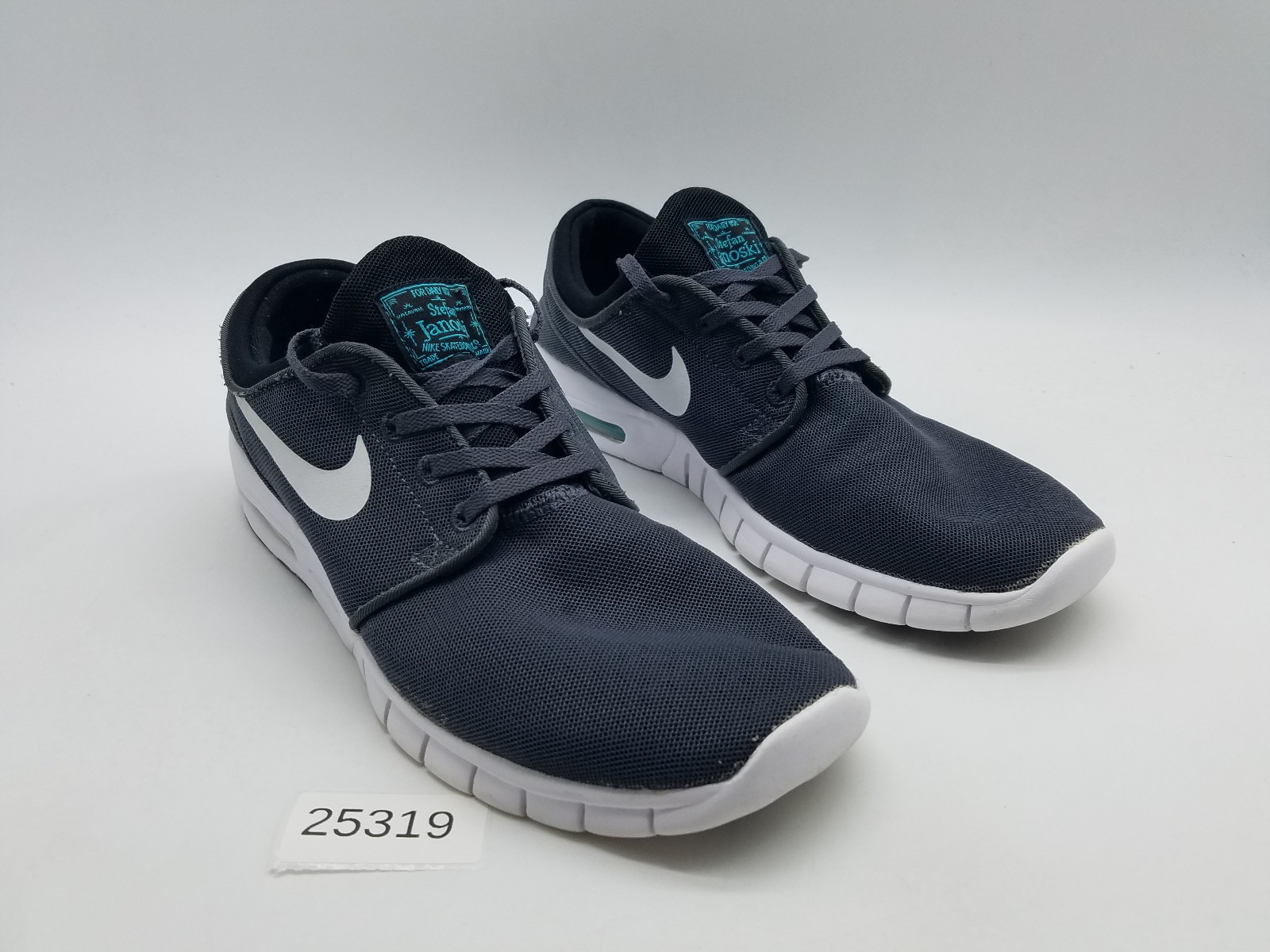 Nike SB Stefan Janoski Max Men’s Size 10.5 Sneakers Dark Gray Gamma Blue