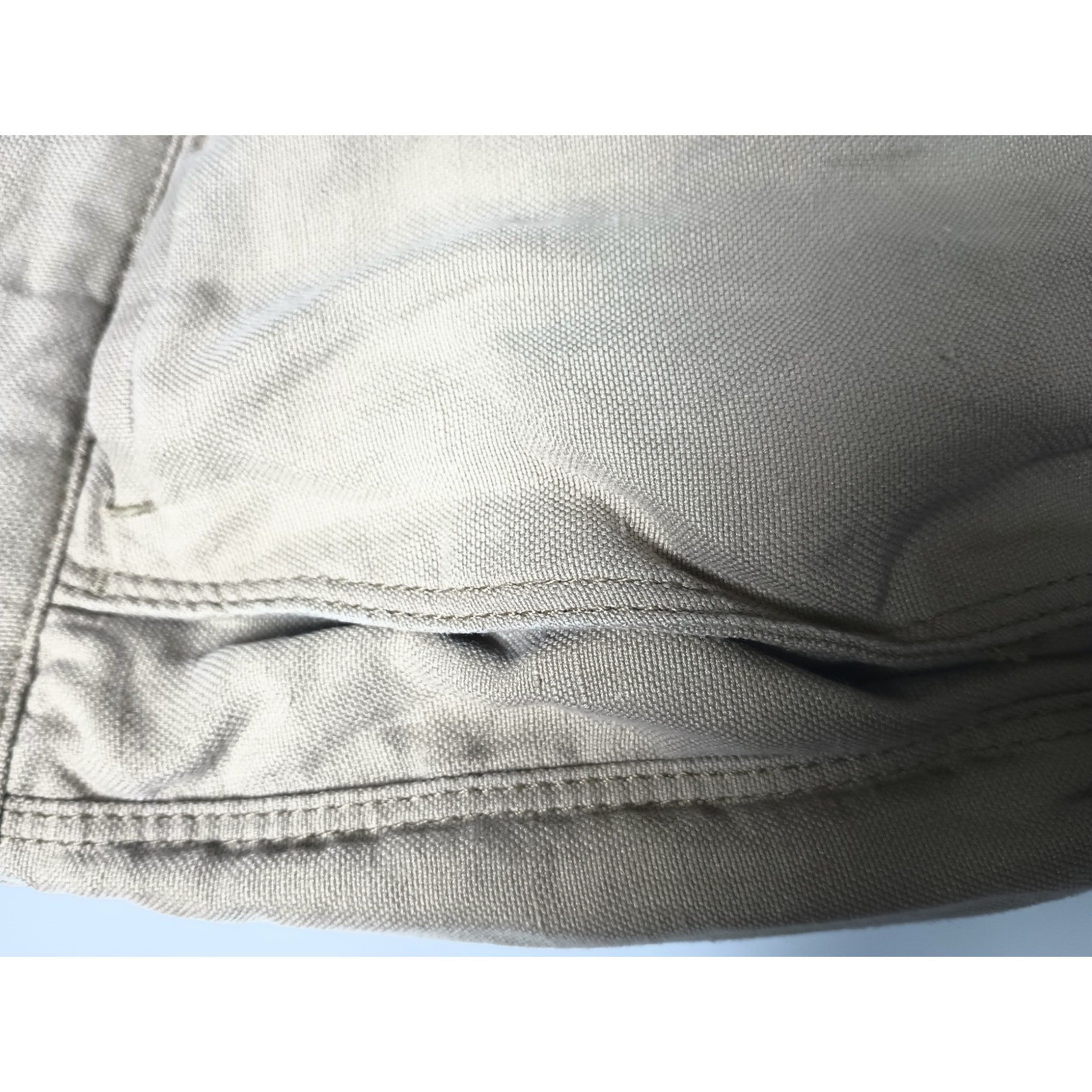 Tommy Bahama Men’s Linen Silk Blend Pants Khaki Flat Front 34×32 (Tagged 32×34)