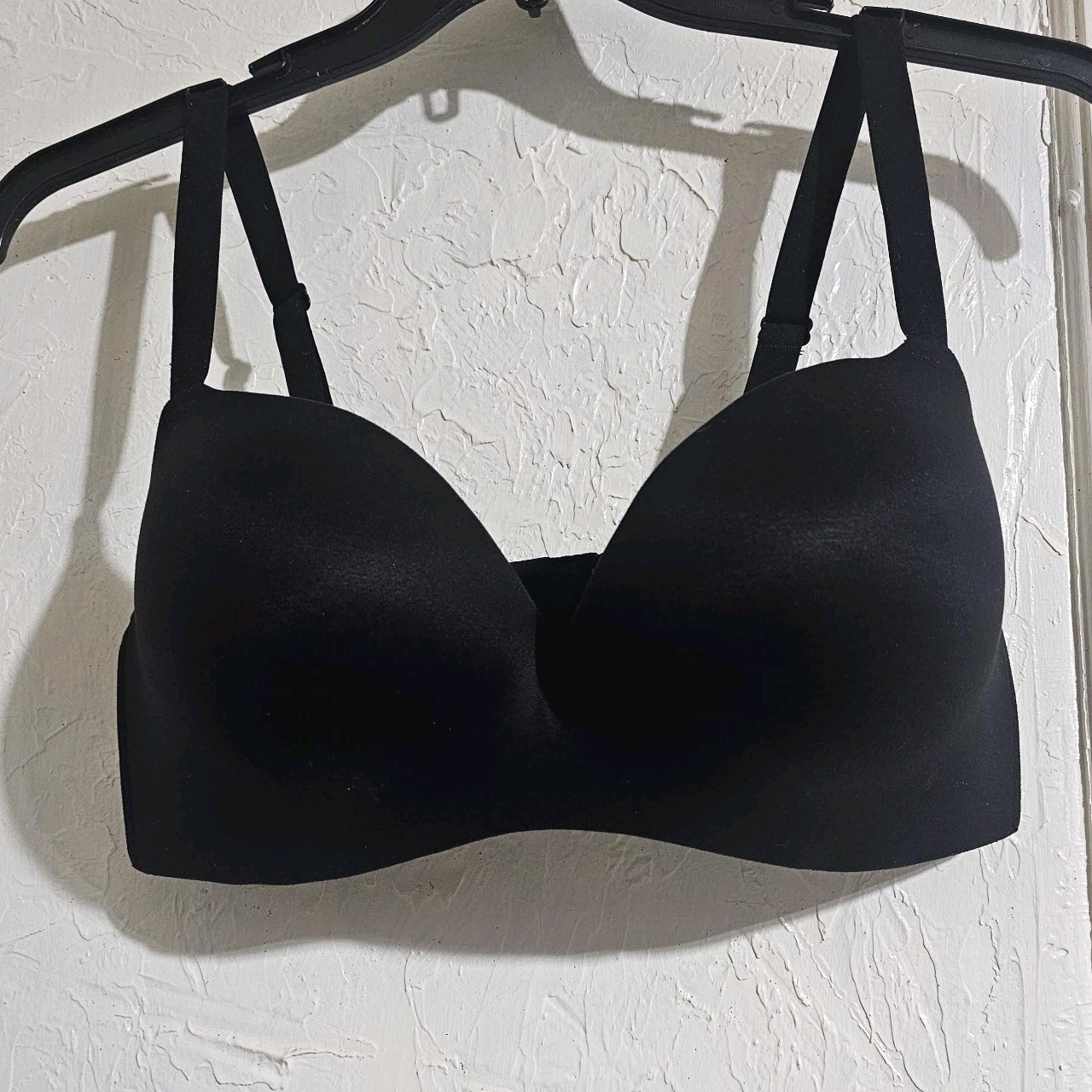 Soma Enbliss Lifting Demi Coverage Black Lightly Padded Molded Underwire Bra 40D