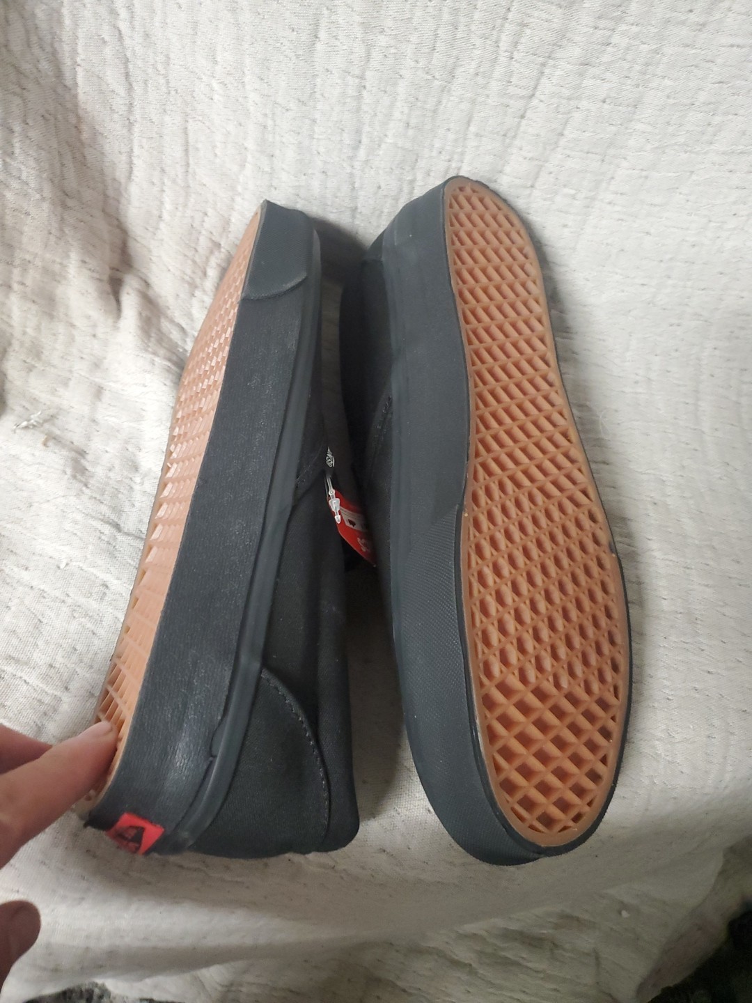 Vans Classics Slip On Black/ Black VN0EYE110M. BKA MEN SIZE 11.0