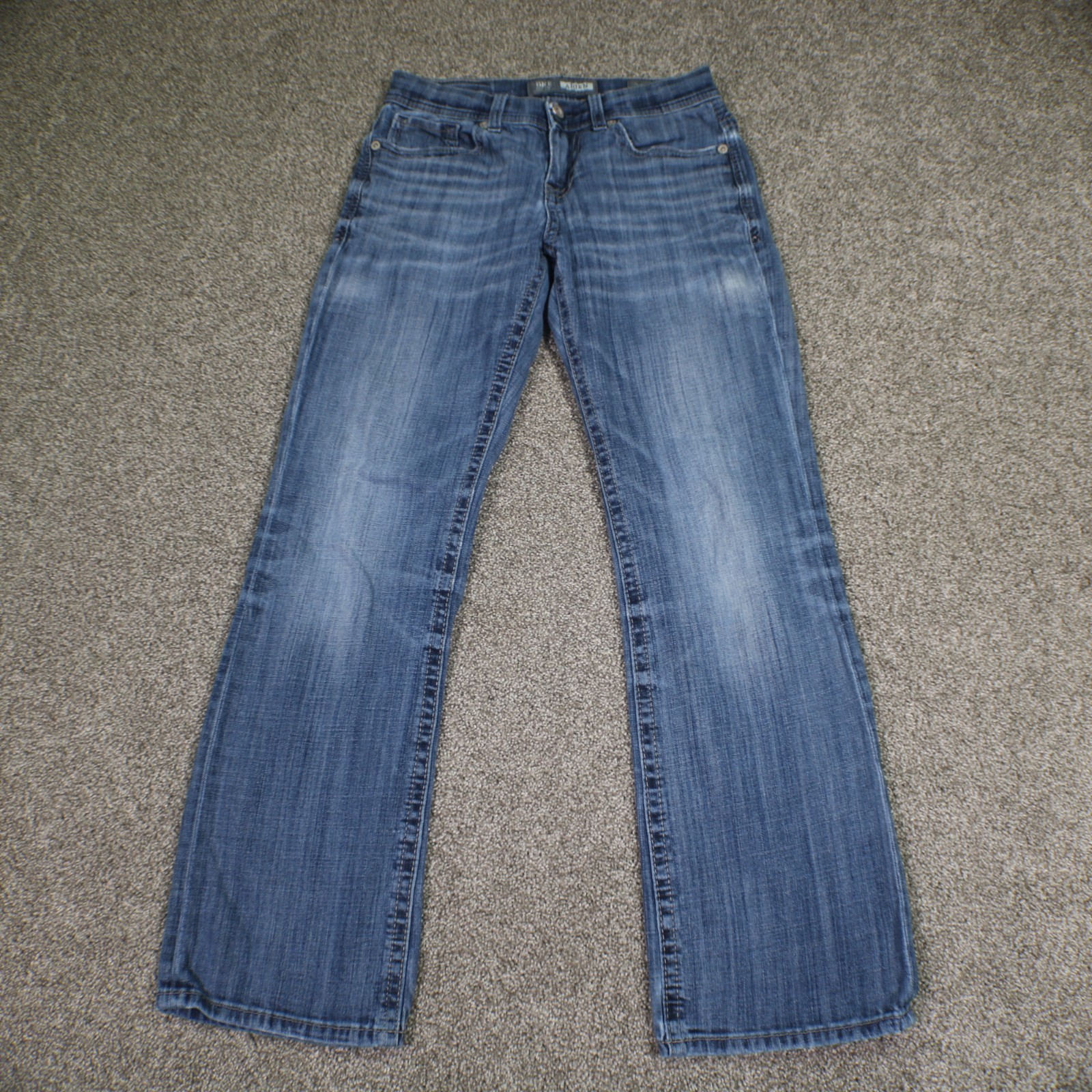 BKE AIDEN Bootleg Jeans Mens 29S Denim Blue Boot Cut Stretch Cowboy Western