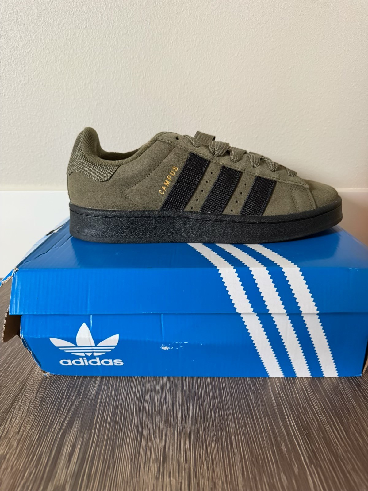 Size 8.5 – adidas Campus 00s Olive Strata