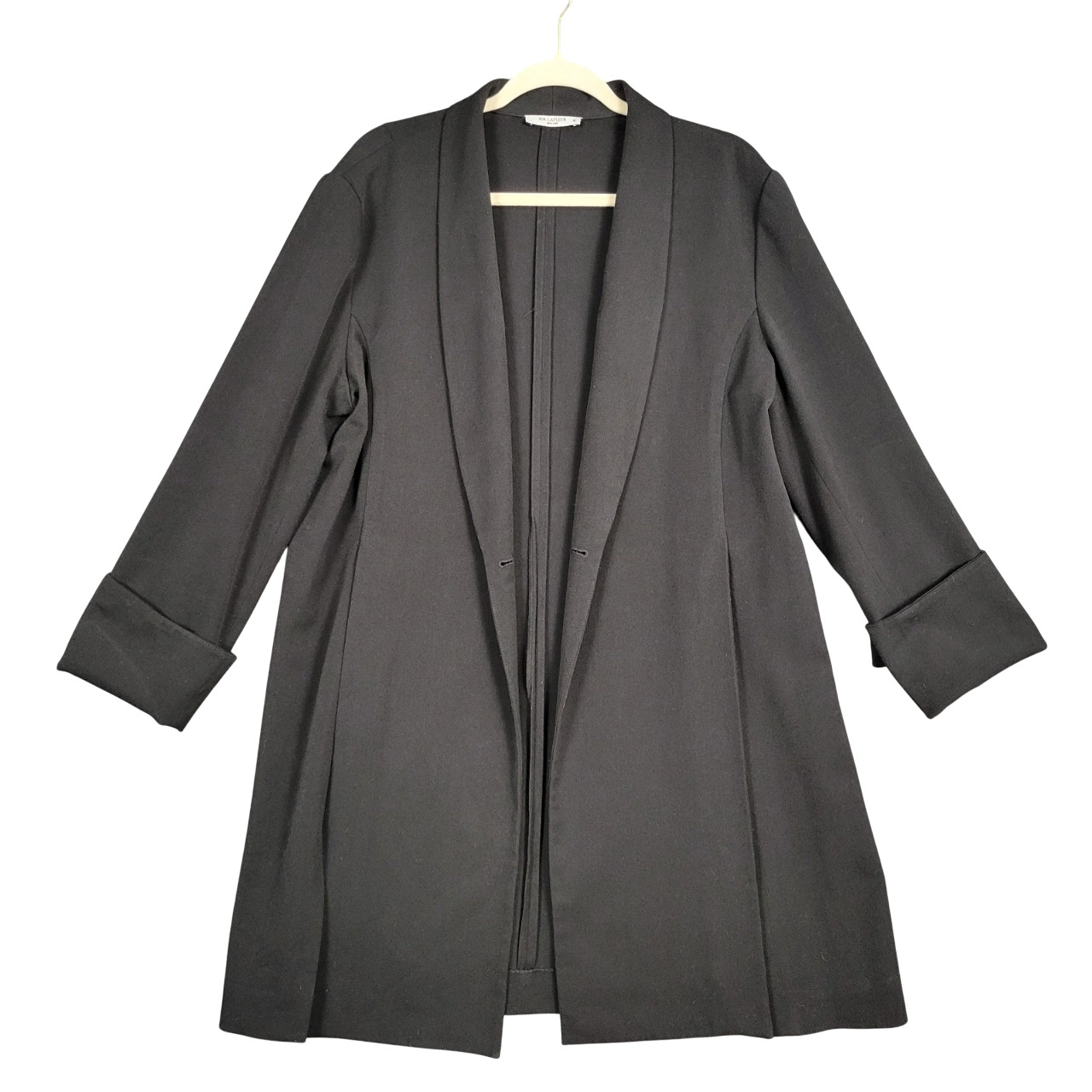 MM LAFLEUR NSPC-19-051 Black Side Slit Dietrich Blazer Jacket Minimalist SIZE XL