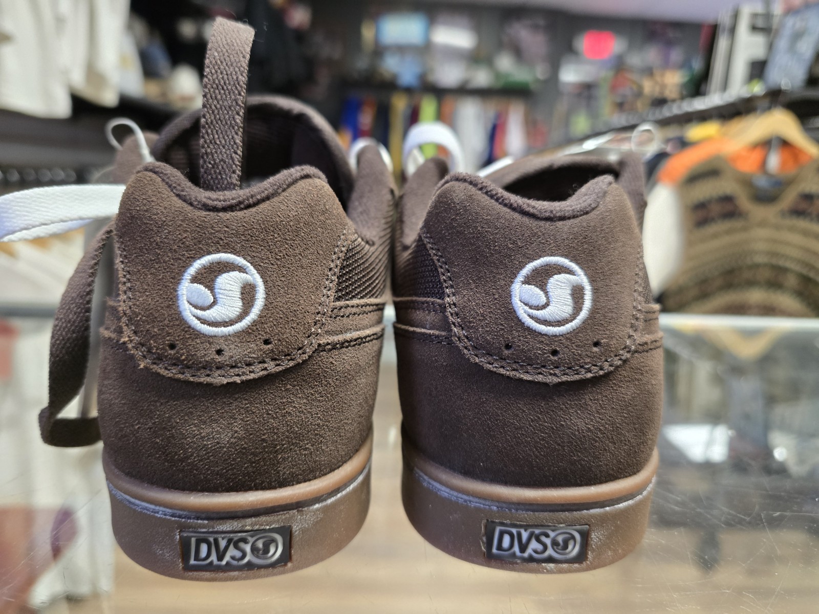 Vtg DVS Kerry Getz 5 Shoes Brown Sample Skate Skateboarding Size 8.0