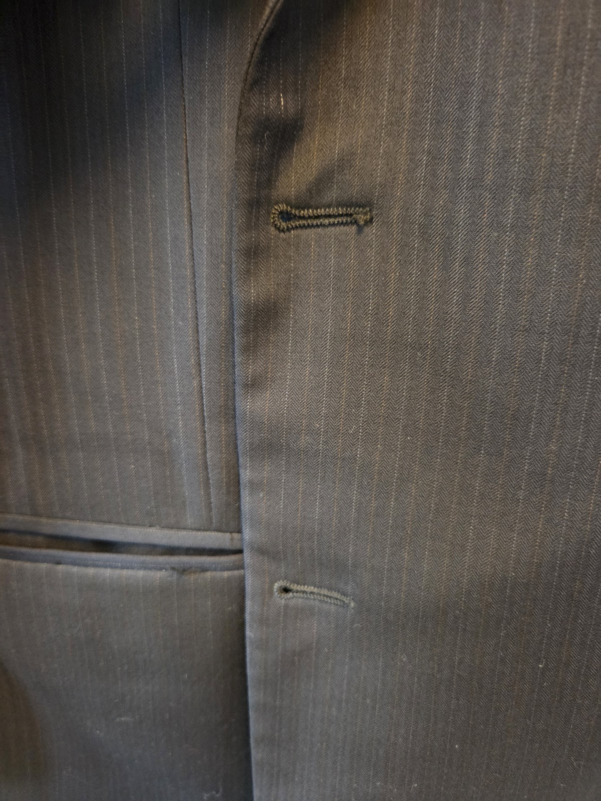 Brooks Brothers Vitale Barberis Canonico 1818 Madison Pinstripe Suit 50R