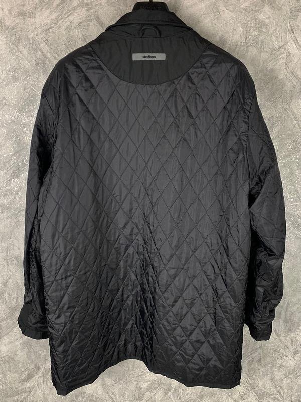 Men Strellson Trench Coat Black Polyester XXL
