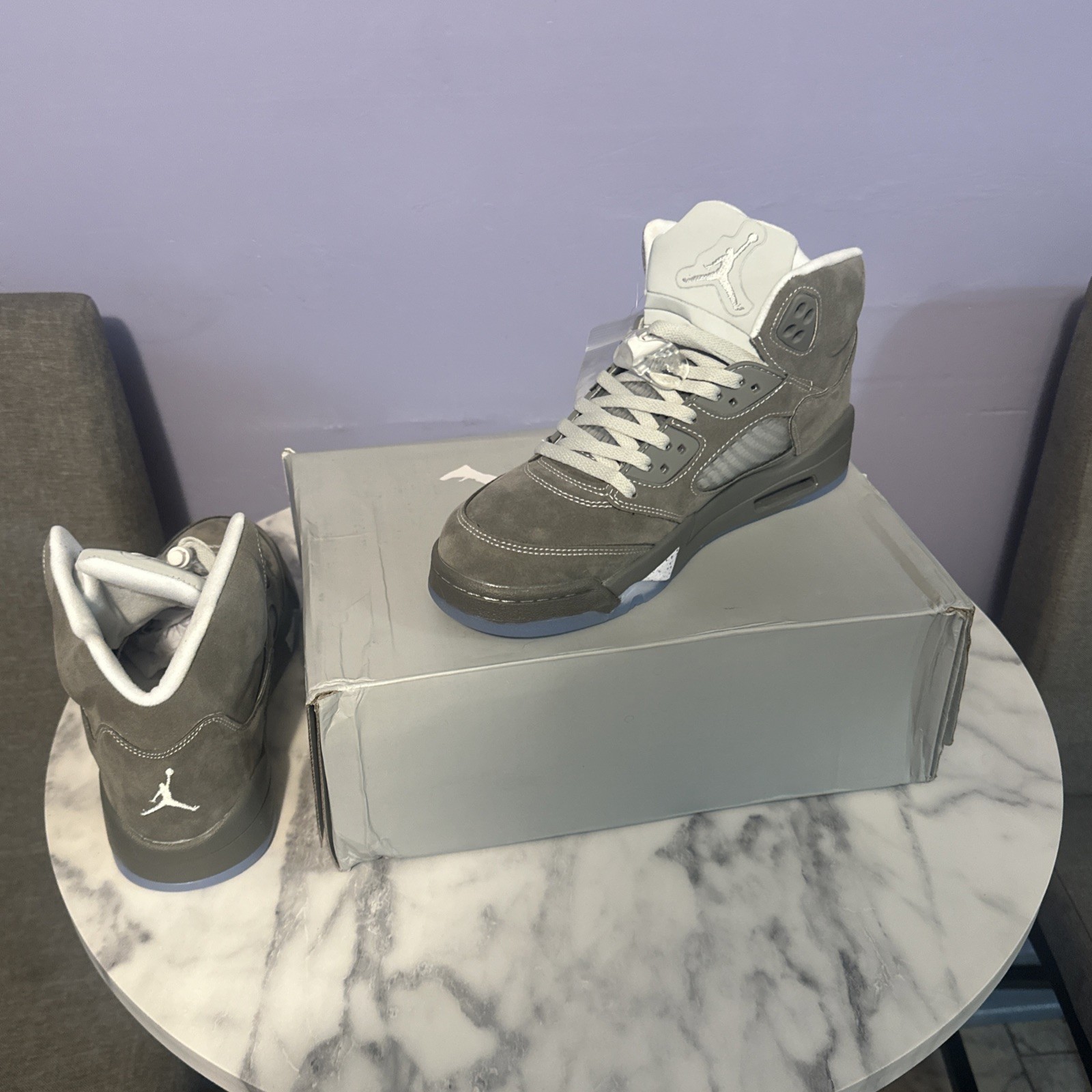 Air Jordan Five Retro 2026 Wolf Grey- Men’s Size 10.🔥