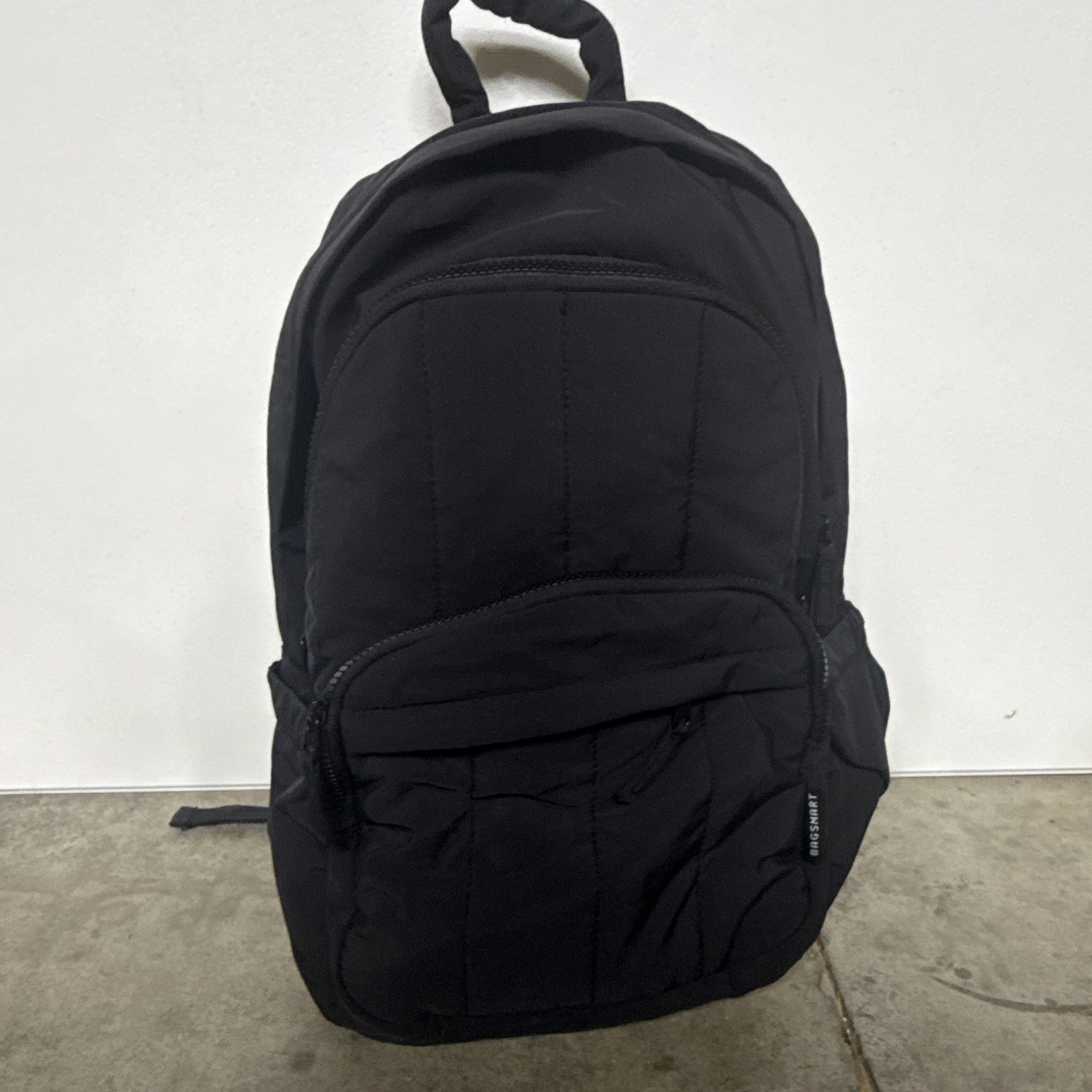 BAGSMART puffy travel backpack – black