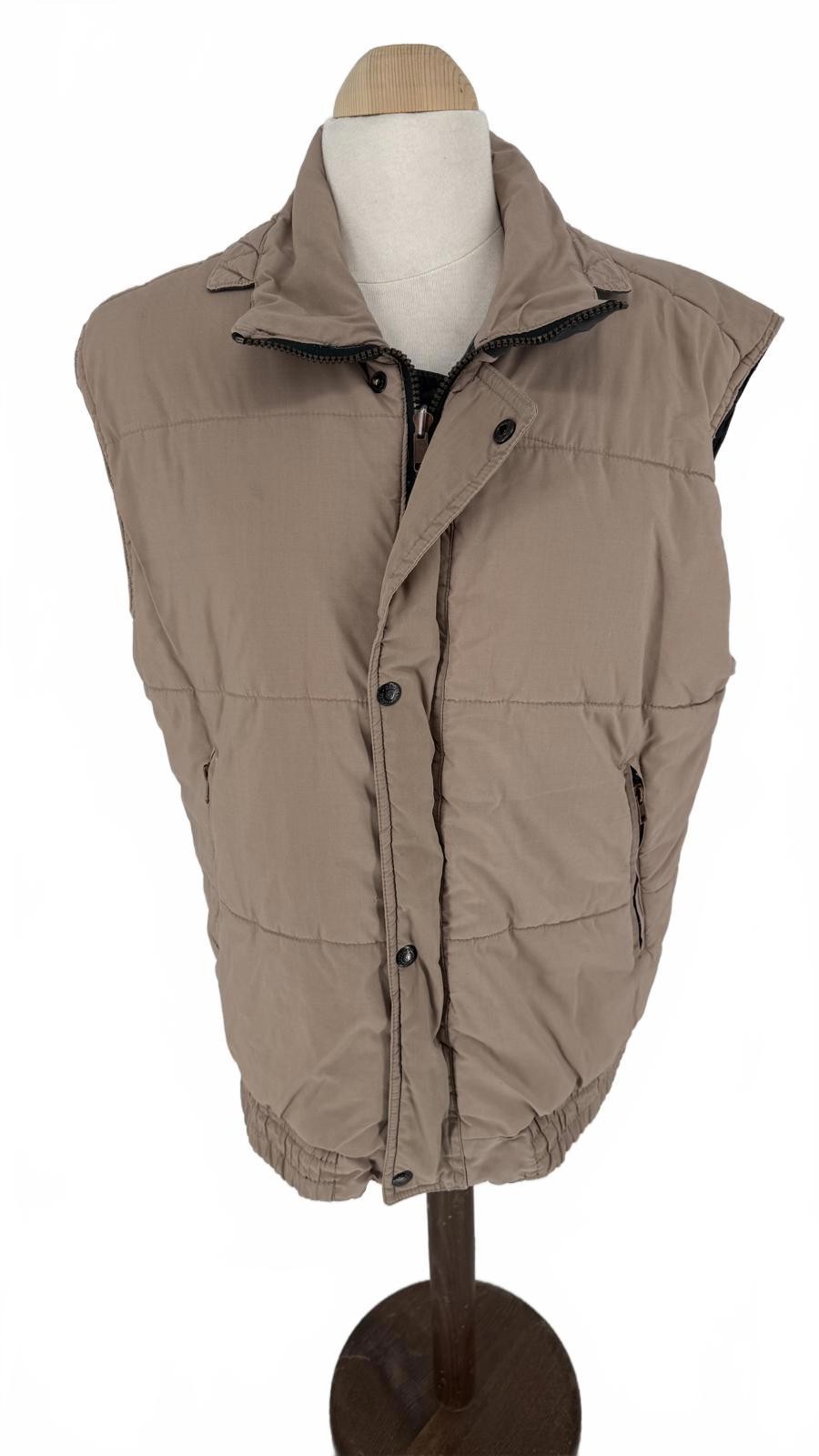 Regatta Reversible Padded Gilet Bodywarmer Green / Beige Men’s Medium