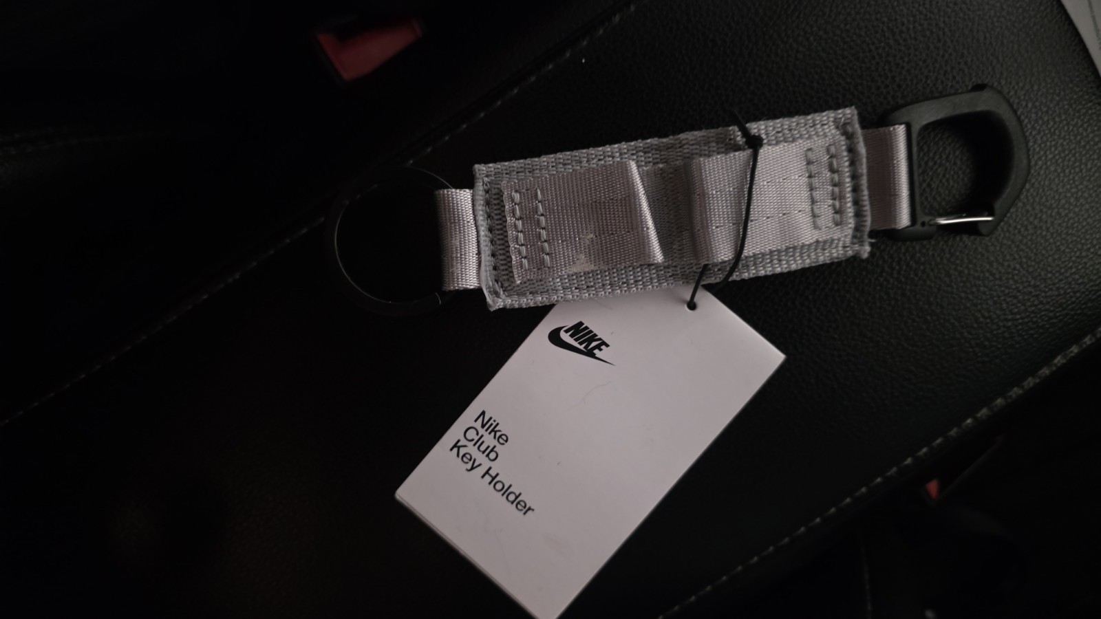 Nike Club Gray Key Holder