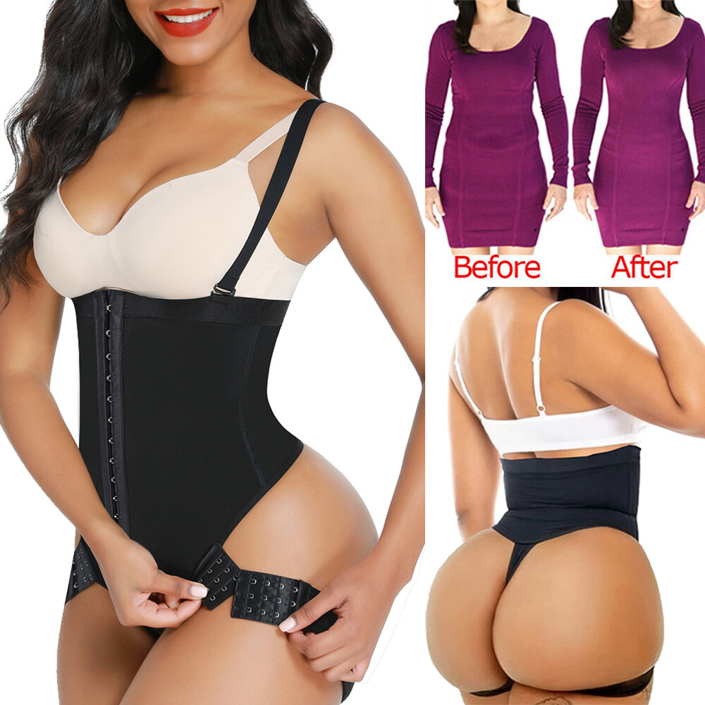 Cuff Tummy Trainer with Butt Lift Female Exceptional Shapewear High Waist Shaper