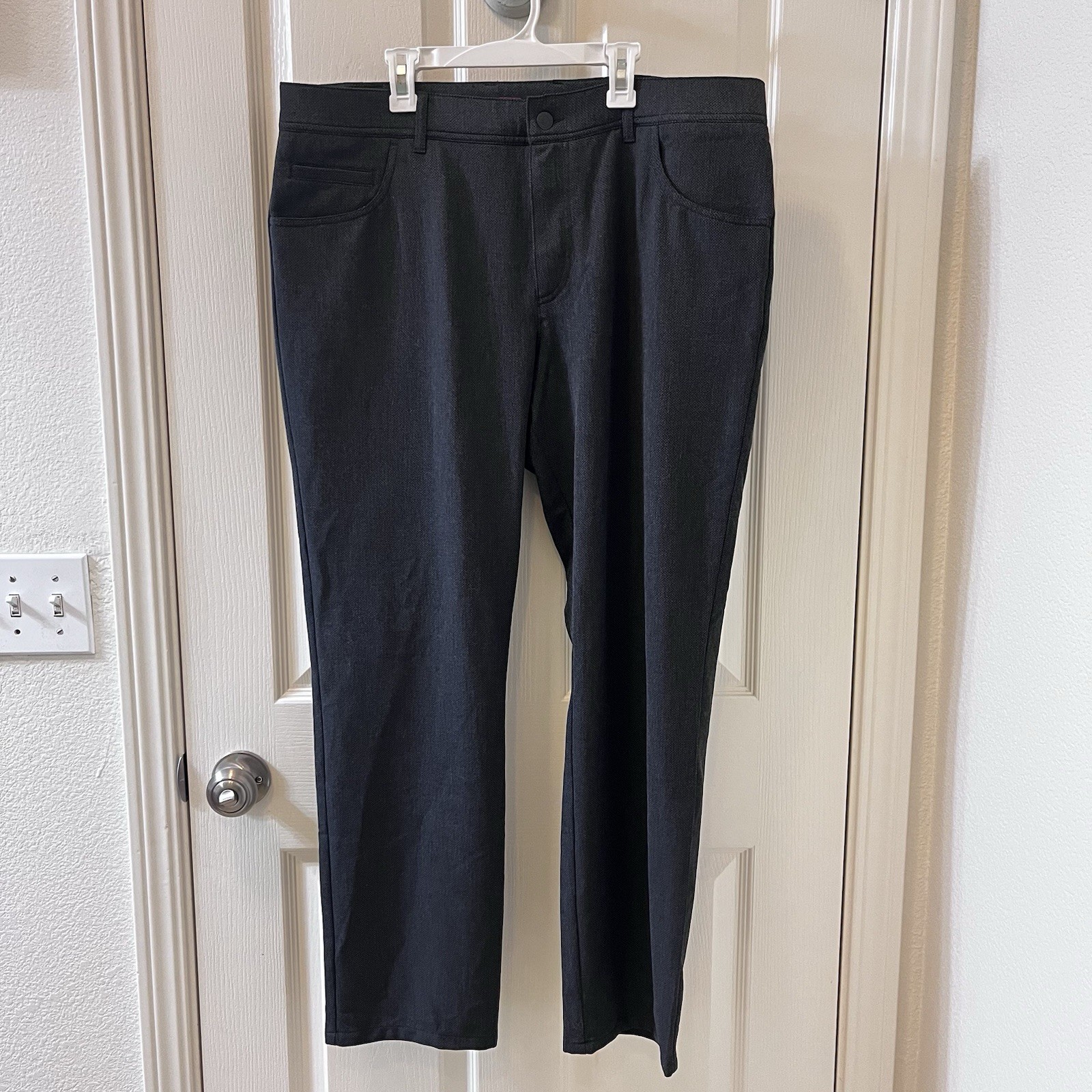 Alberto Stone Ceramica Peacock Modern Fit 5-Pocket Pants Lot of 2 Men’s 38 x 29