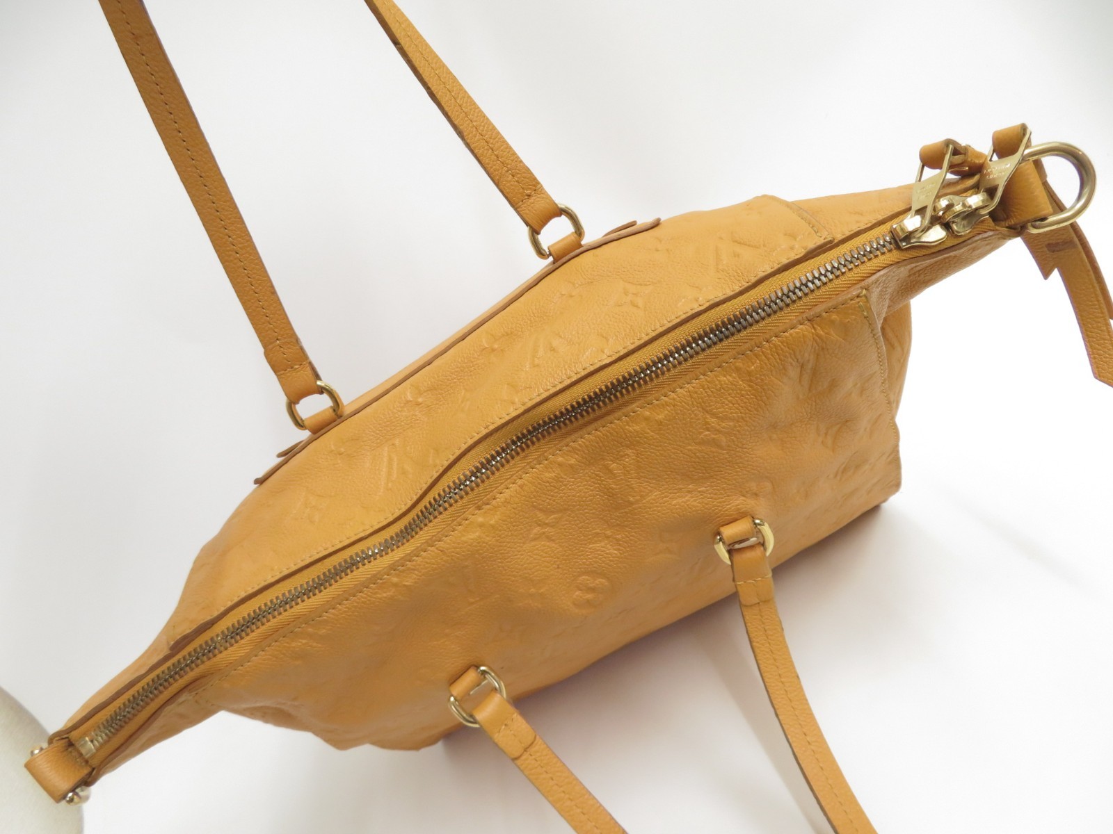 Authentic Louis Vuitton Monogram Empreinte Lumineuse PM Shoulder Bag F#52448