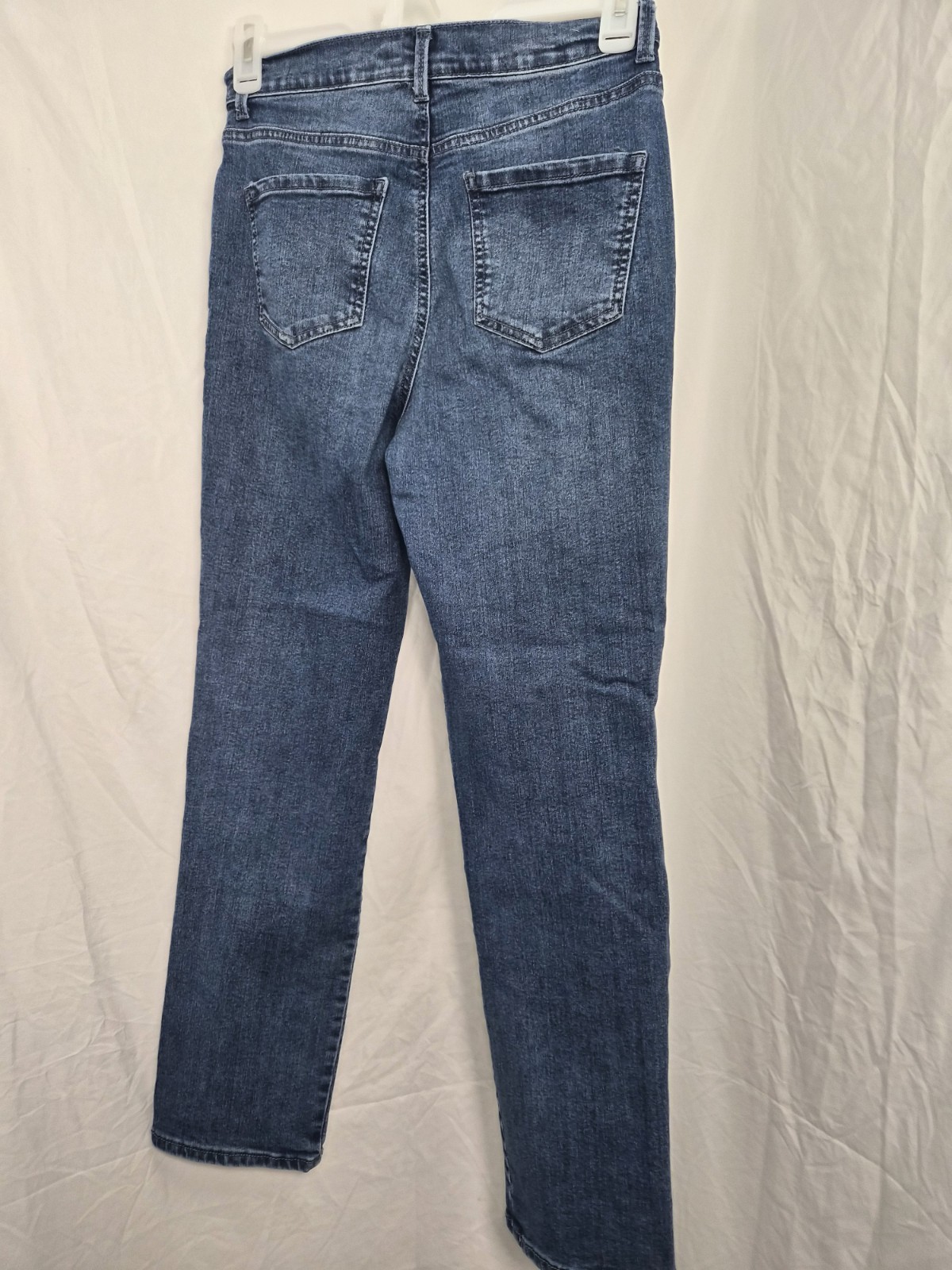 Gloria Vanderbilt Amanda Jeans Womens 8 Dark Wash Stretch Denim Pants