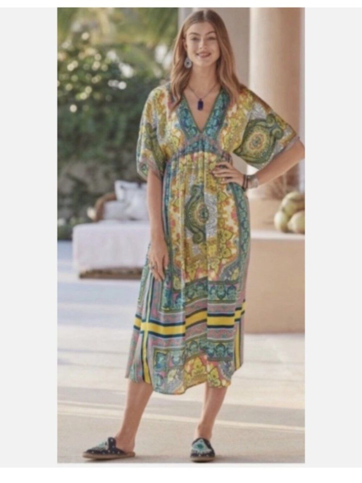 SUNDANCE SIZE LARGE BELLA VERONA DRESS