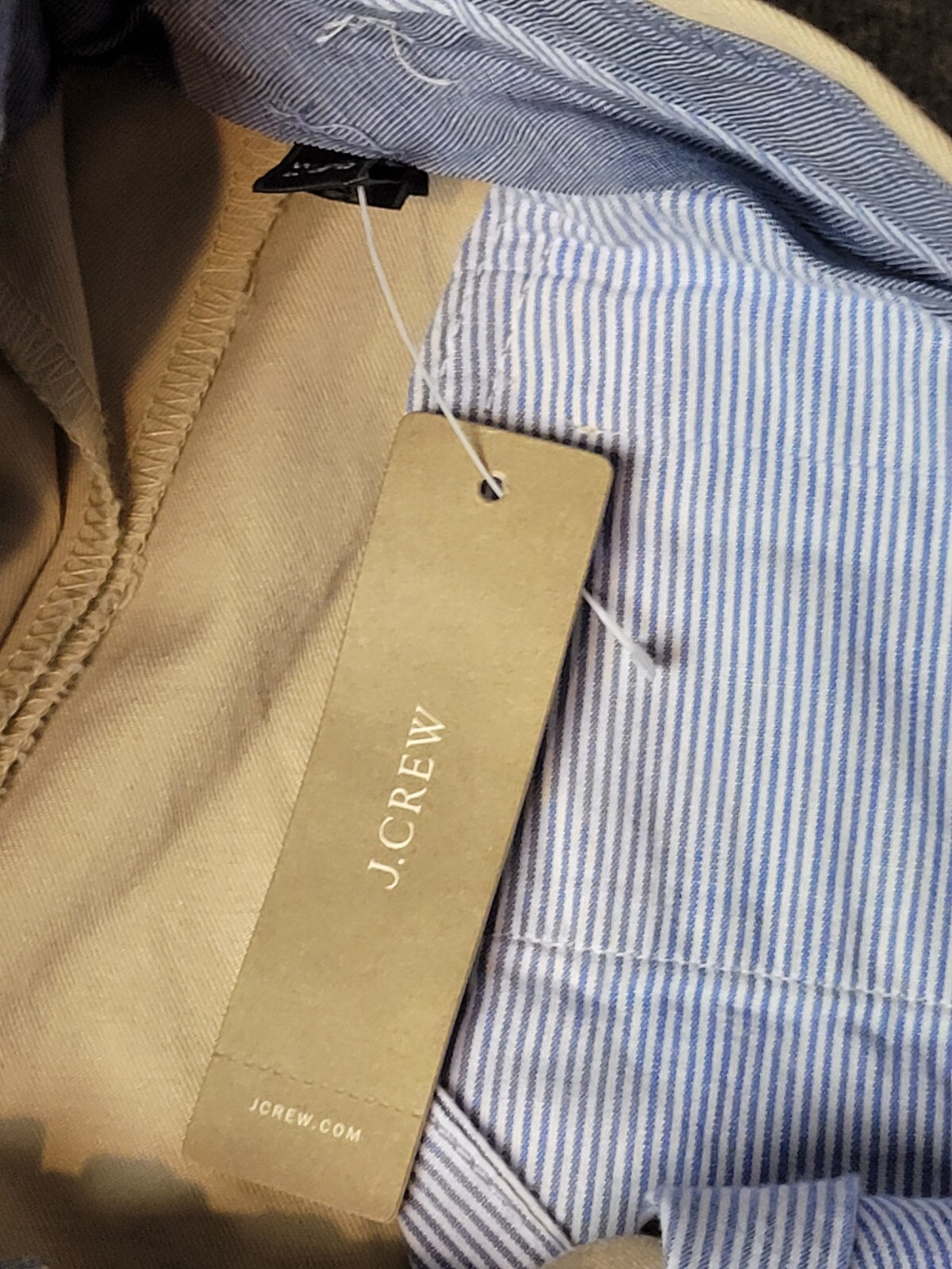 J. Crew Bowery Pant Men’s Size 34×30 Slim-Fit Kakhis New