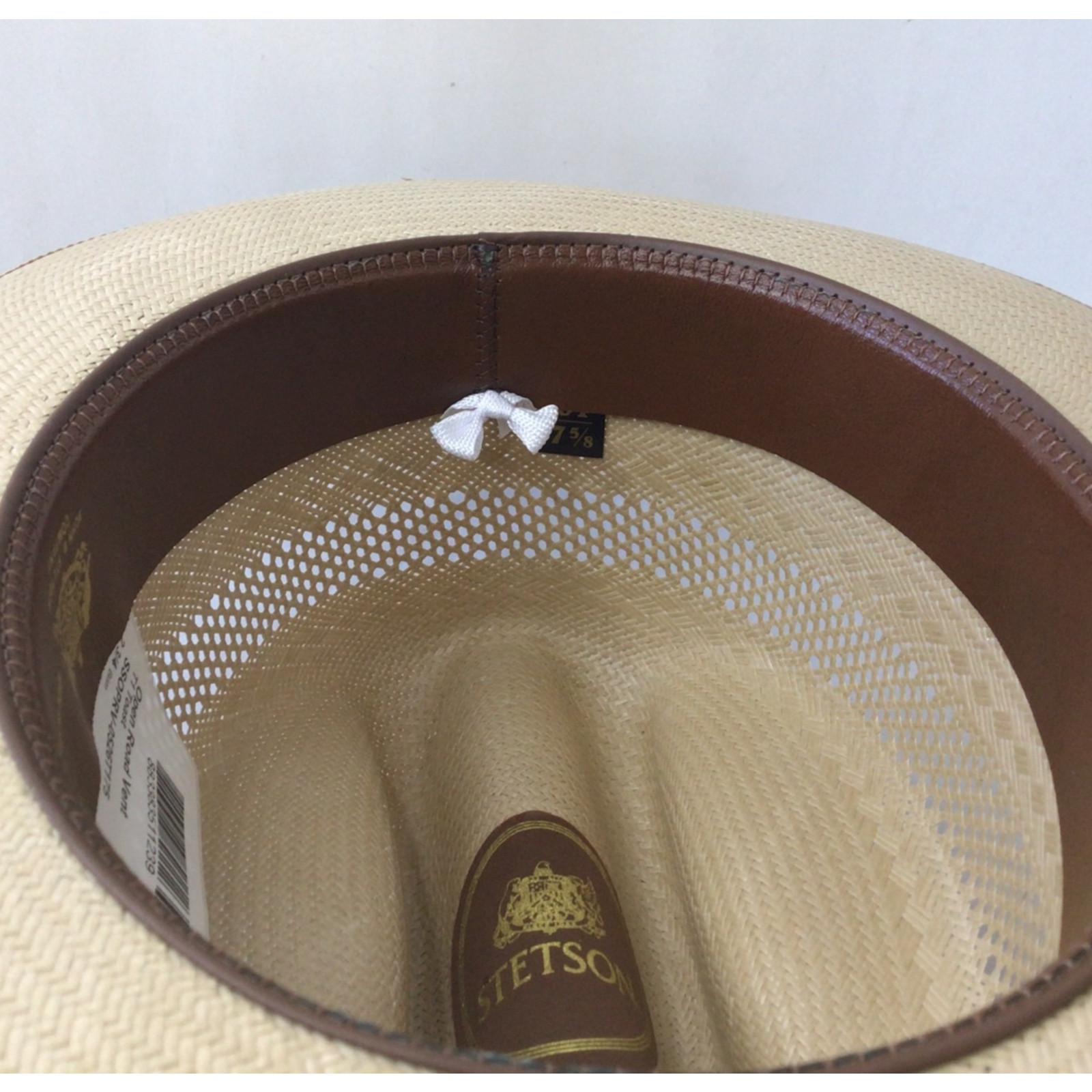 Stetson Open Road Vented Straw Western Cowboy Hat Toast Brown Size 7 5/8 New