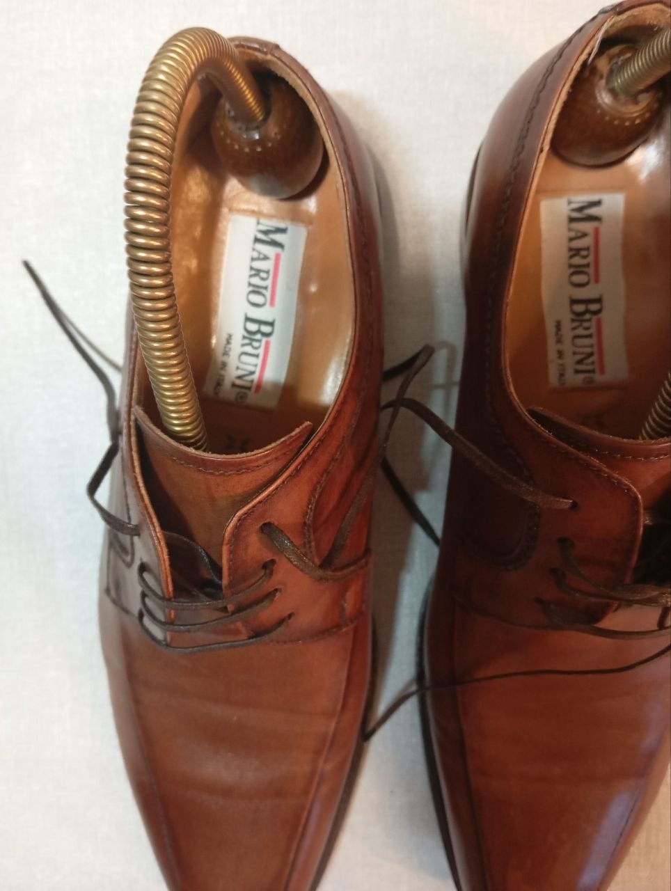 Vintage Mario Bruni Men Boots EU42 US9 UK8 AU8 27cm 10.63in Italy