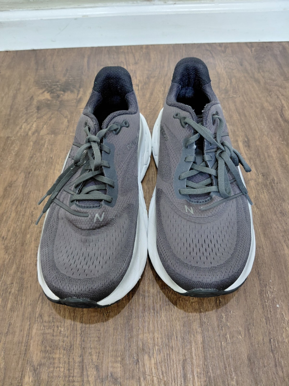 Size 11 4E – New Balance Fresh Foam X More v4 Gray Phantom Sneakers Shoes