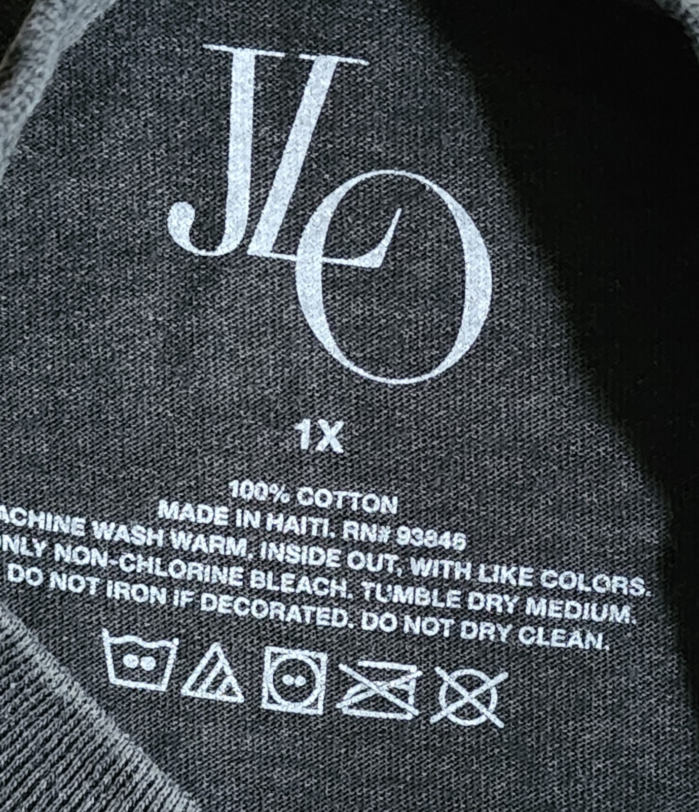 Jennifer Lopez JLo T-Shirt Men’s Sz XL Fly Girl Jenny From The Block Concert Tee