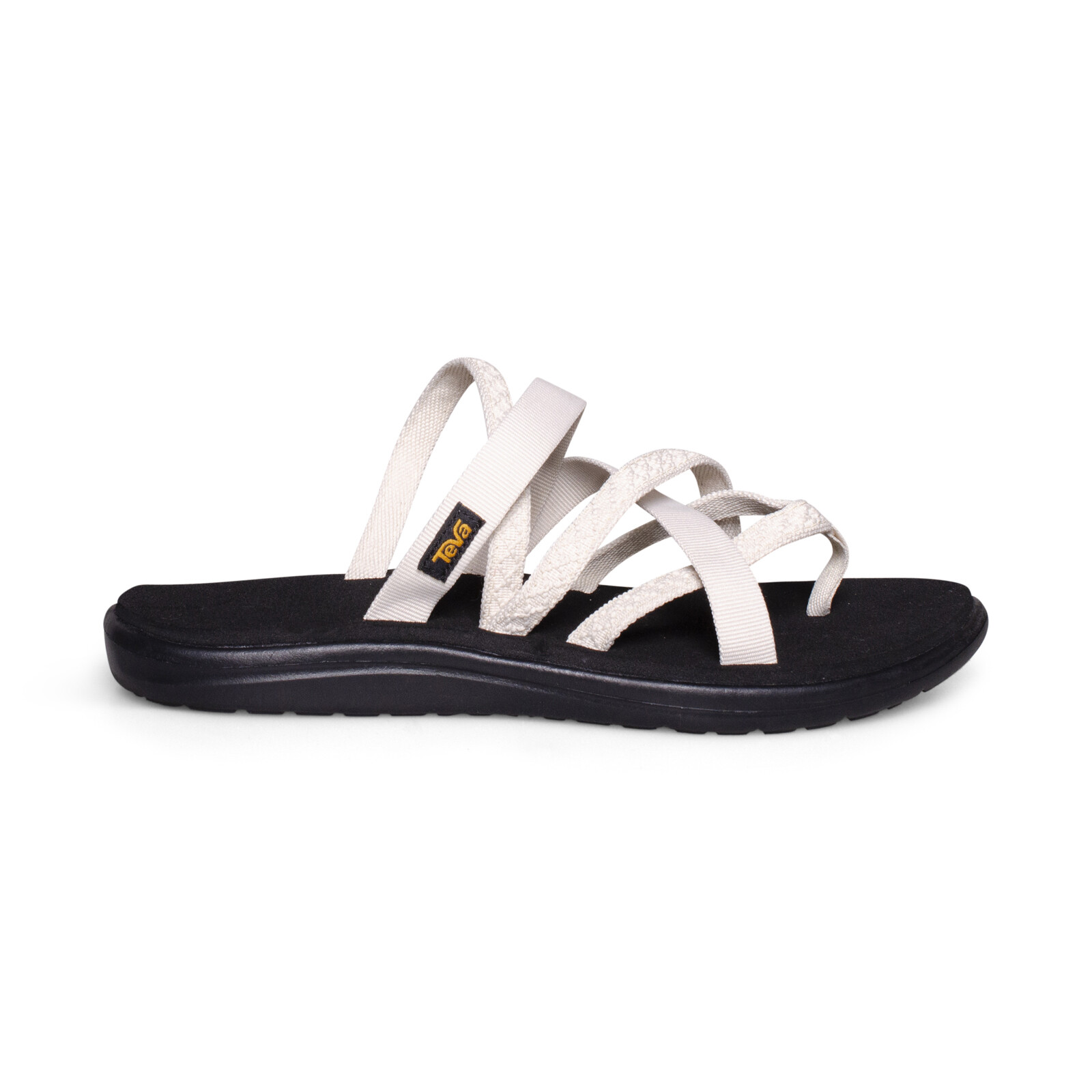 TEVA VOYA ZILLESA OFF WHITE STRAPPY WEBBING WOMEN’S SANDALS SIZE US 11/UK 9 NEW